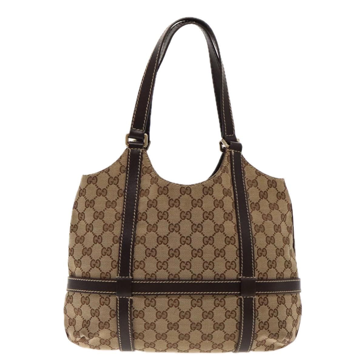 Gucci Beige Canvas Tote Bag (Pre-Owned) Size ONE SIZE - 2 Thumbnail