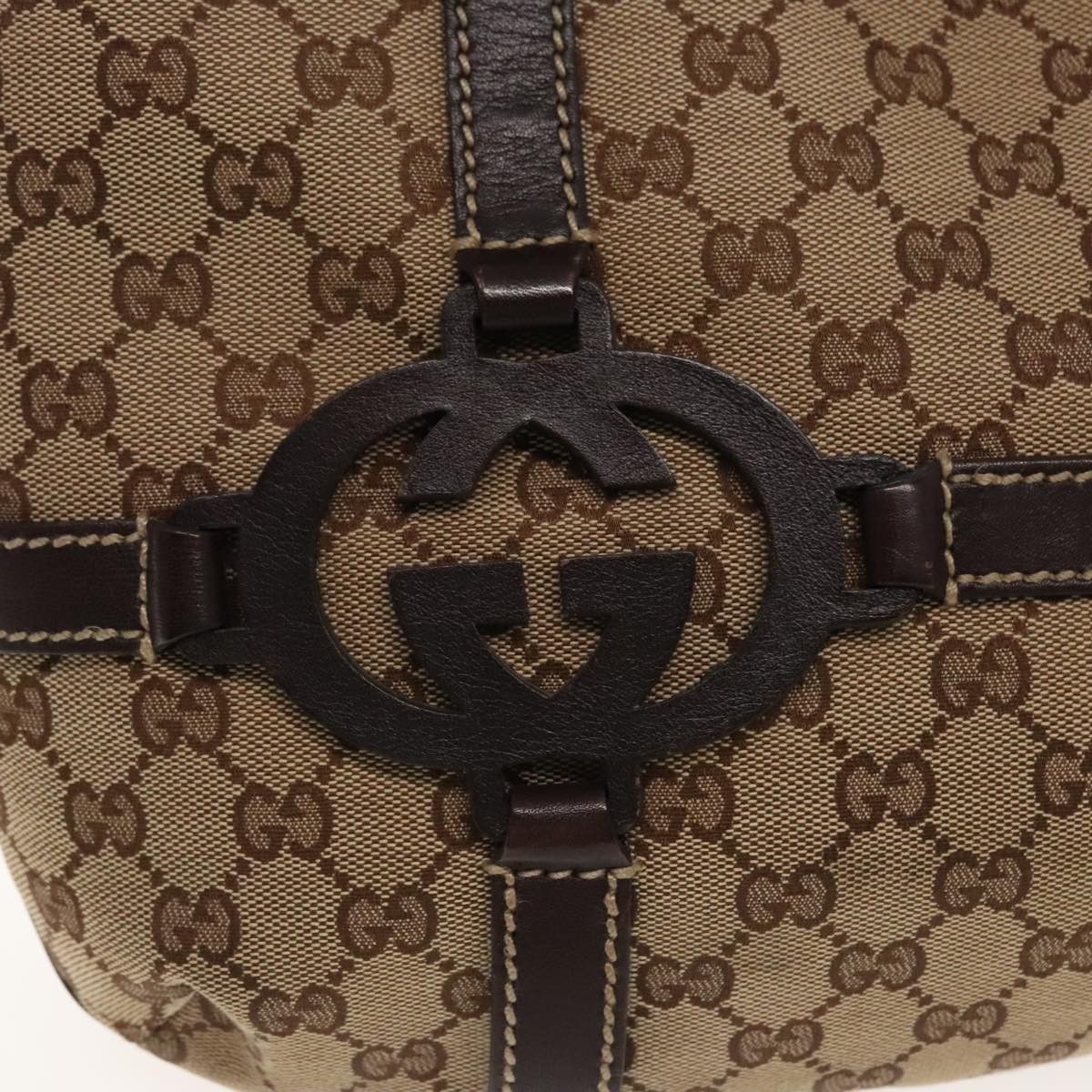Gucci Beige Canvas Tote Bag (Pre-Owned) Size ONE SIZE - 18 Thumbnail