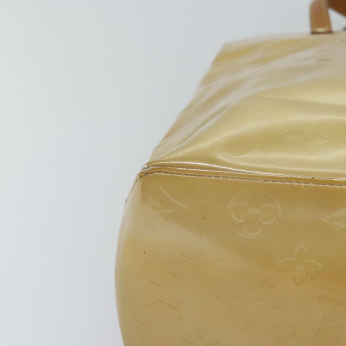 Louis Vuitton Reade Beige Patent Leather Tote Bag (Pre-Owned) Size ONE SIZE - 14 Thumbnail