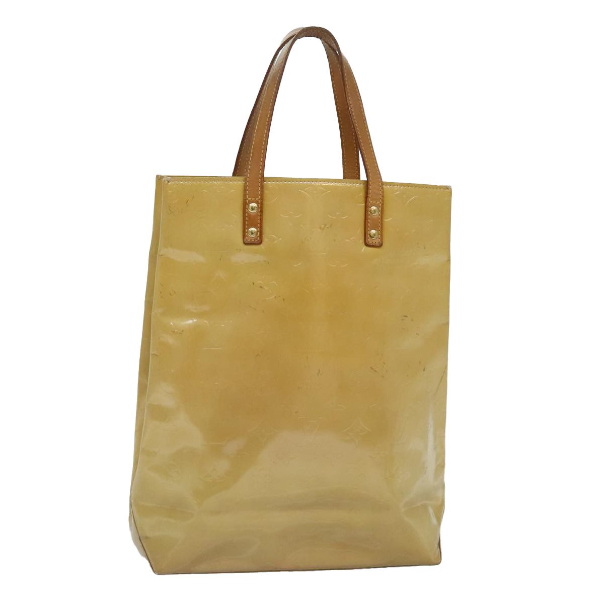 Louis Vuitton Reade Beige Patent Leather Tote Bag (Pre-Owned) Size ONE SIZE - 12 Thumbnail