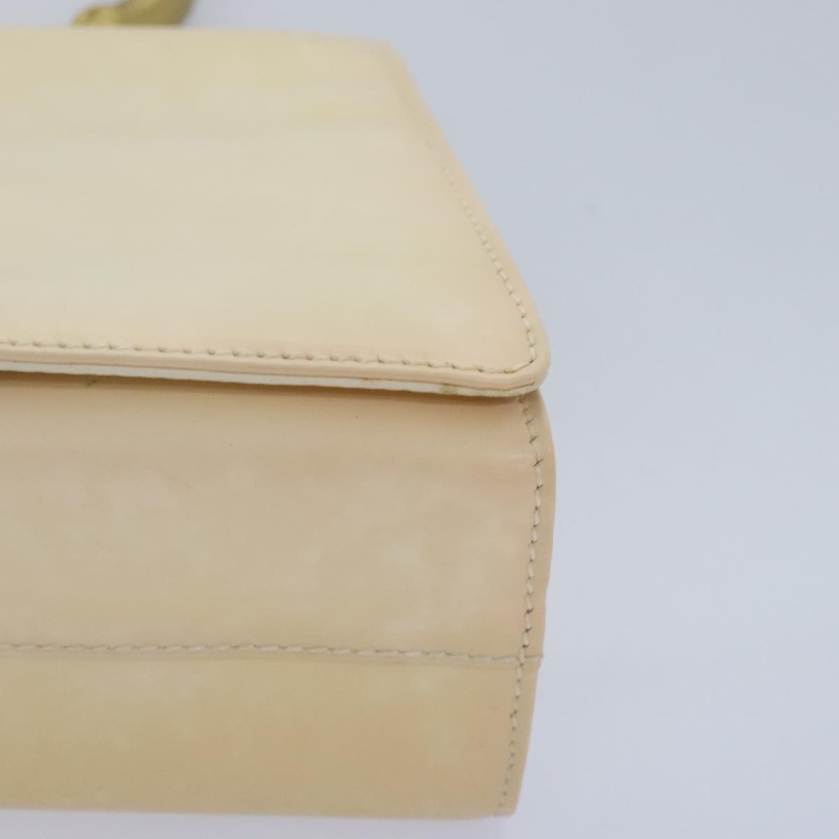 Gucci Bamboo Beige Leather Handbag (Pre-Owned) Size ONE SIZE - 10 Thumbnail