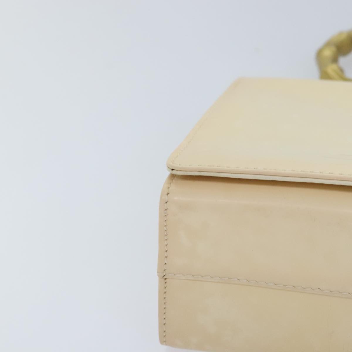 Gucci Bamboo Beige Leather Handbag (Pre-Owned) Size ONE SIZE - 9 Thumbnail