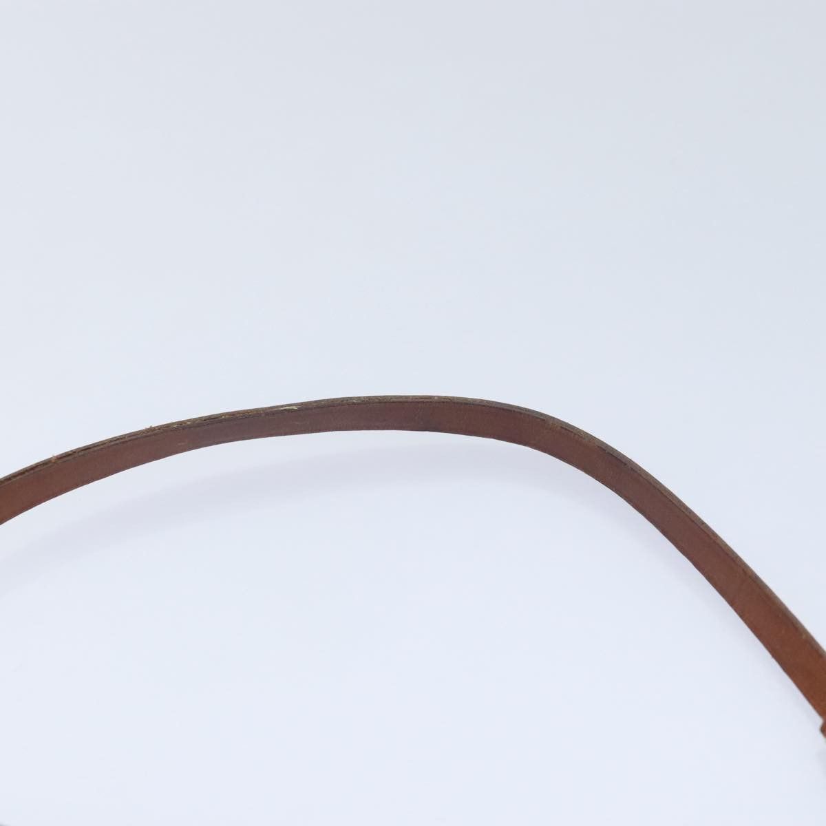 Pochette Accessoire Brown Canvas Shoulder Bag (Pre-Owned)