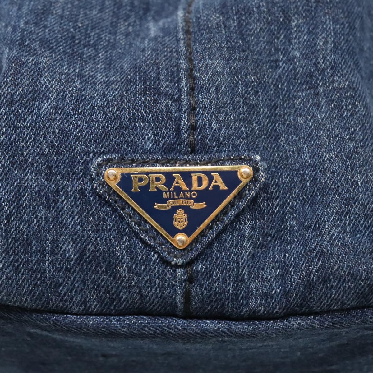 Prada Canapa Blue Denim - Jeans Handbag (Pre-Owned) Size ONE SIZE - 19 Thumbnail