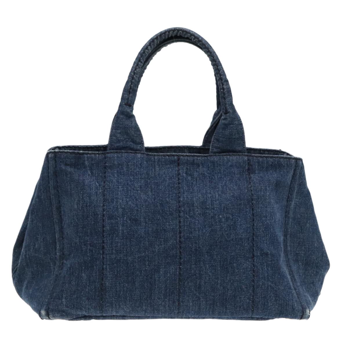 Prada Canapa Blue Denim - Jeans Handbag (Pre-Owned) Size ONE SIZE - 2 Thumbnail