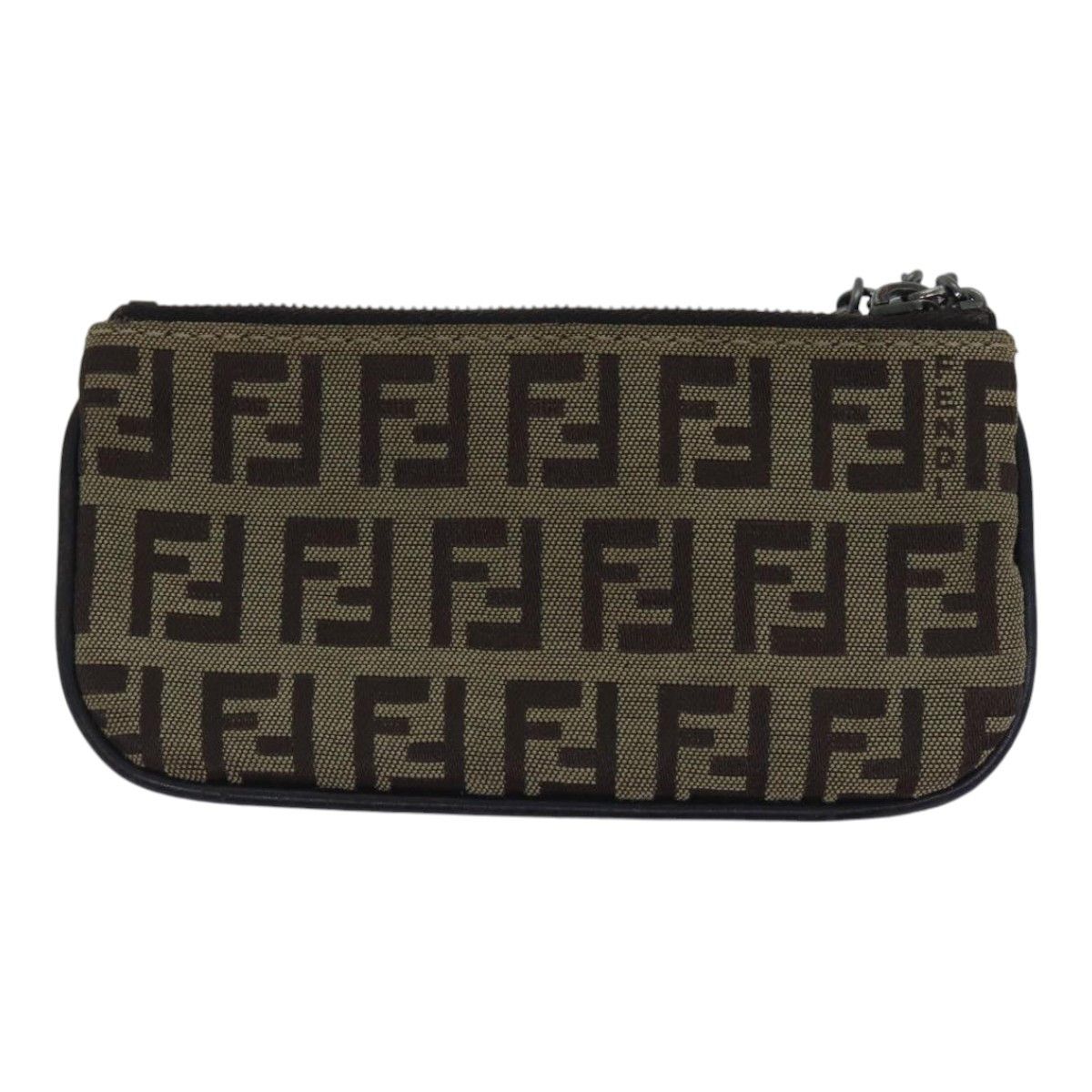 Fendi Zucchino Beige Canvas Wallet (Pre-Owned) Size ONE SIZE - 2 Thumbnail