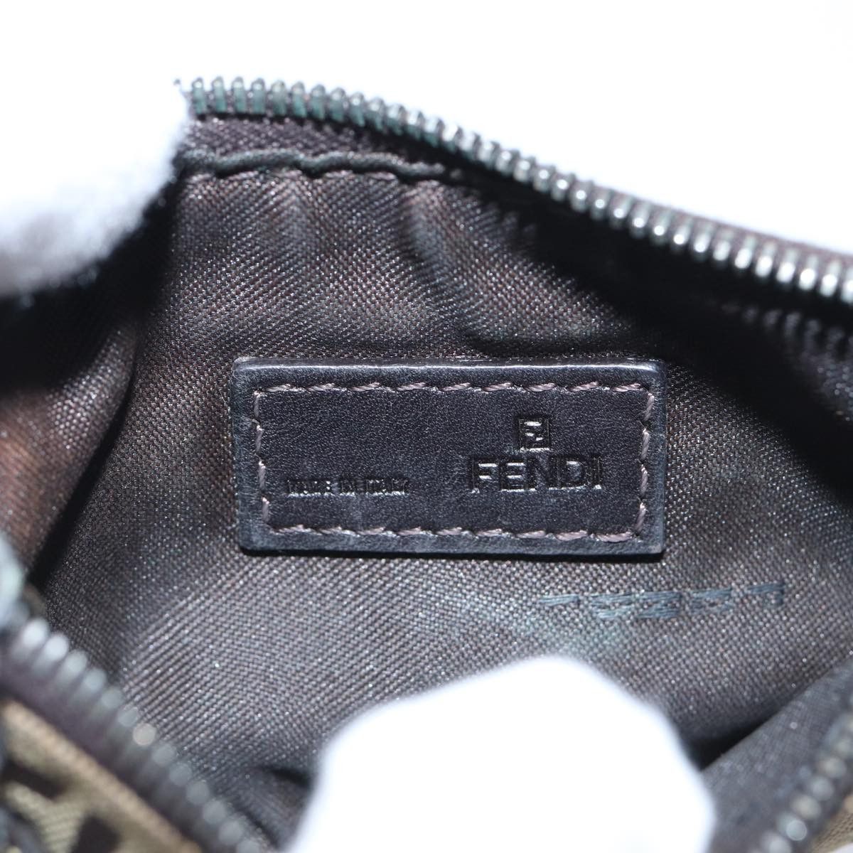 Fendi Zucchino Beige Canvas Wallet (Pre-Owned) Size ONE SIZE - 11 Thumbnail
