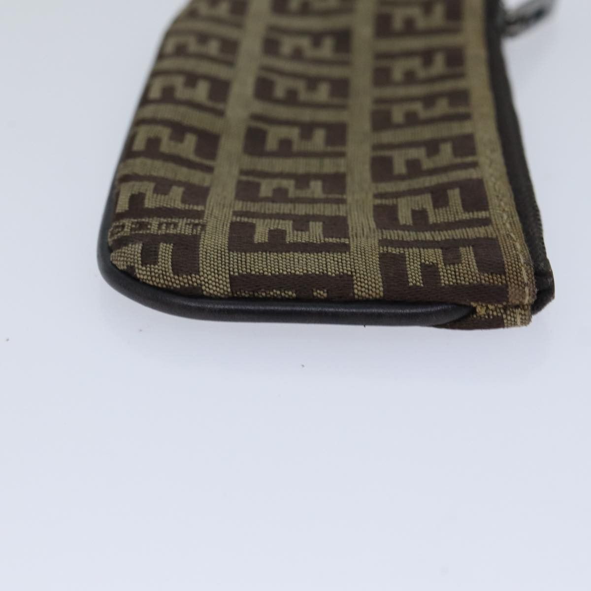 Fendi Zucchino Beige Canvas Wallet (Pre-Owned) Size ONE SIZE - 3 Thumbnail