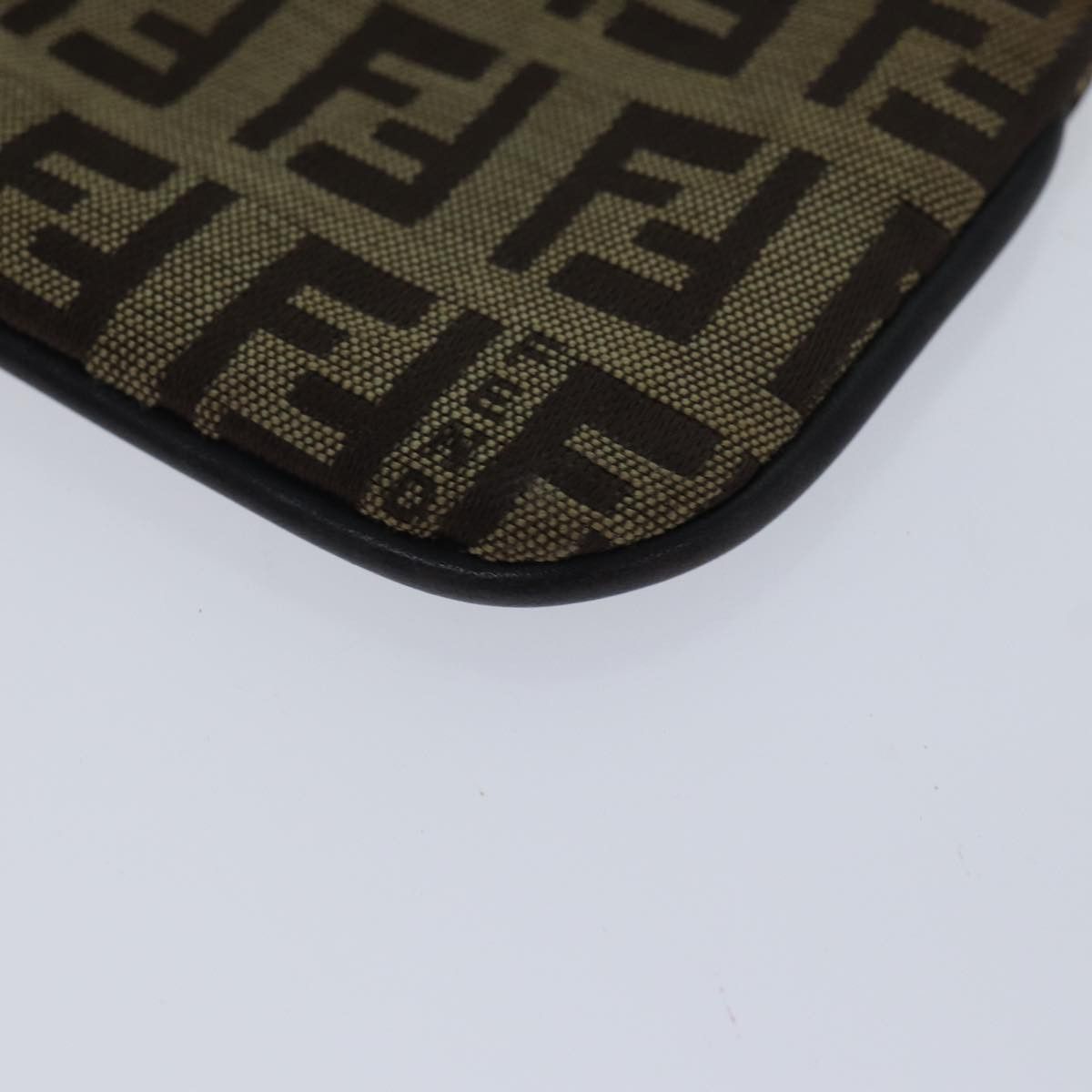 Fendi Zucchino Beige Canvas Wallet (Pre-Owned) Size ONE SIZE - 5 Thumbnail