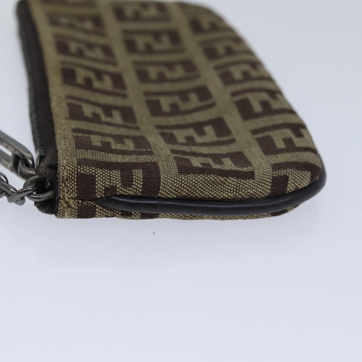 Fendi Zucchino Beige Canvas Wallet (Pre-Owned) Size ONE SIZE - 4 Thumbnail