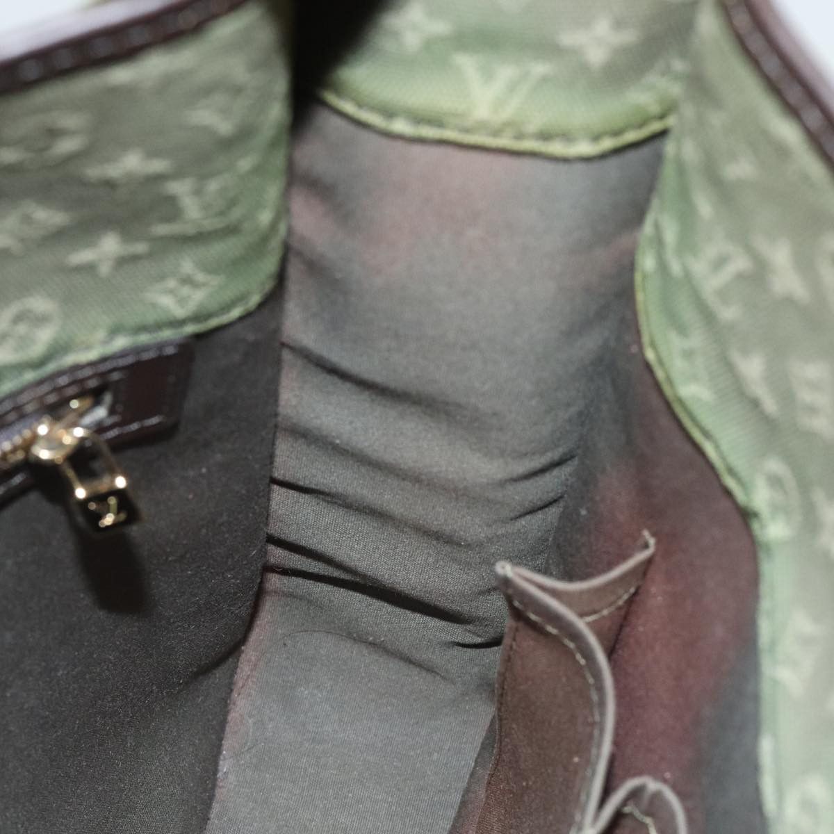 Louis Vuitton Mary Kate Green Canvas Shoulder Bag (Pre-Owned) Size ONE SIZE - 18 Thumbnail