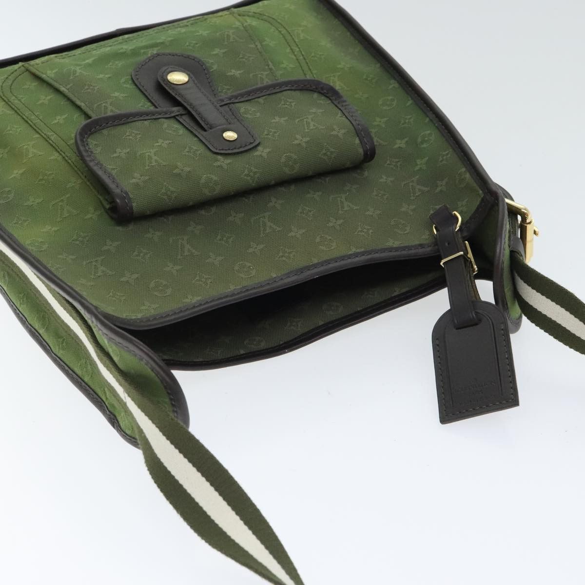 Louis Vuitton Mary Kate Green Canvas Shoulder Bag (Pre-Owned) Size ONE SIZE - 6 Thumbnail