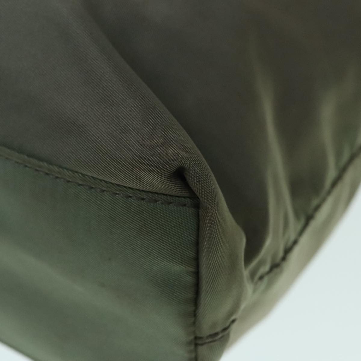 Prada Khaki Synthetic Tote Bag (Pre-Owned) Size ONE SIZE - 18 Thumbnail