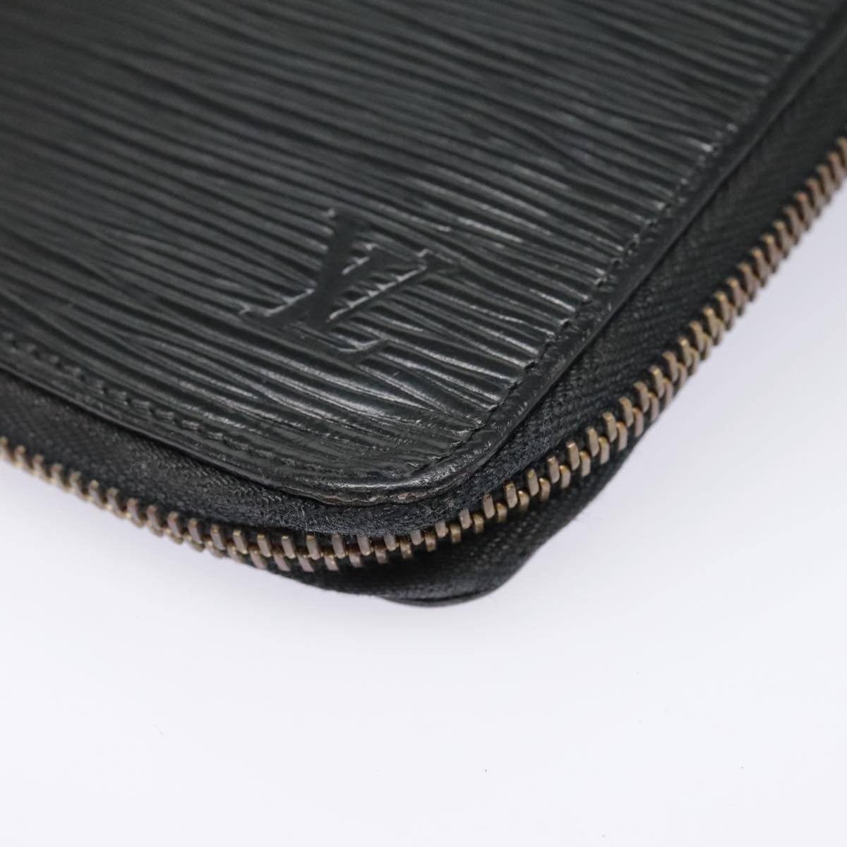 Louis Vuitton Zippy Wallet Black Leather Wallet (Pre-Owned) Size ONE SIZE - 7 Thumbnail