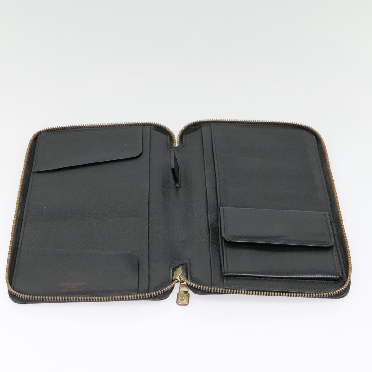 Louis Vuitton Zippy Wallet Black Leather Wallet (Pre-Owned) Size ONE SIZE - 10 Thumbnail