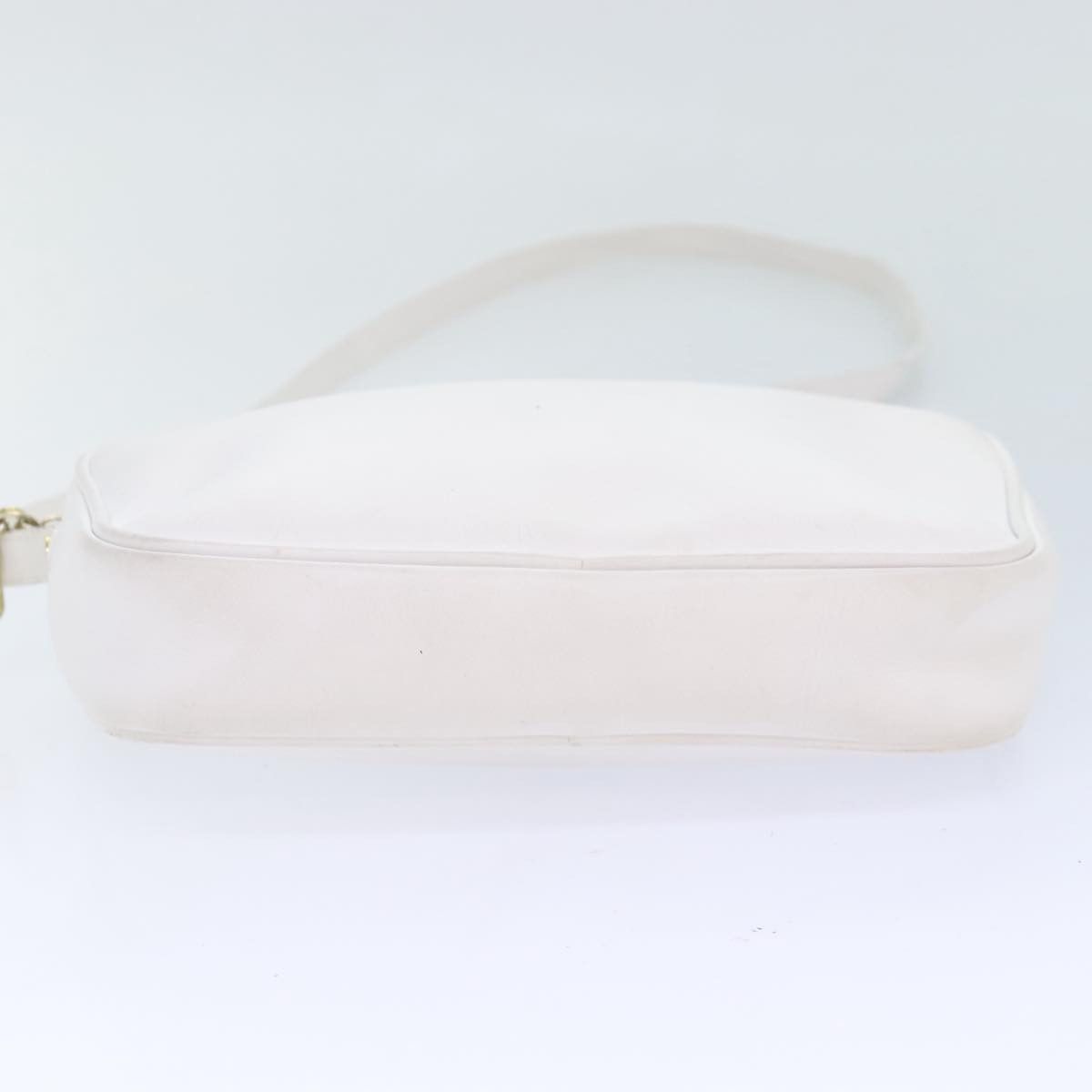 Salvatore Ferragamo White Leather Shoulder Bag (Pre-Owned) Size ONE SIZE - 17 Thumbnail