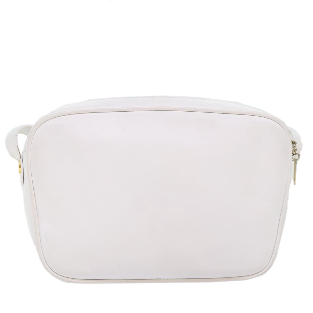 Salvatore Ferragamo White Leather Shoulder Bag (Pre-Owned) Size ONE SIZE - 2 Thumbnail