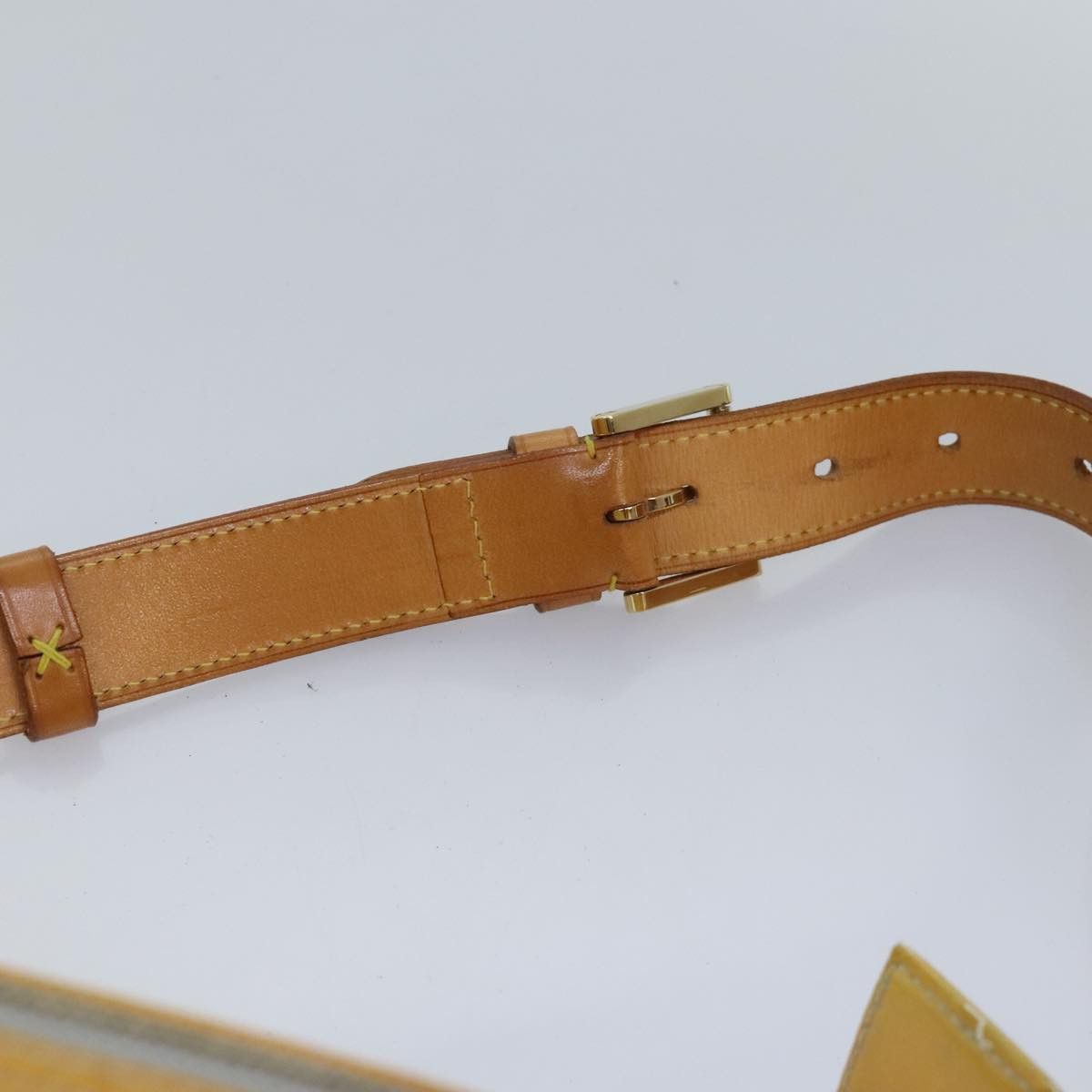 Louis Vuitton Fulton Beige Patent Leather Shoulder Bag (Pre-Owned) Size ONE SIZE - 14 Thumbnail