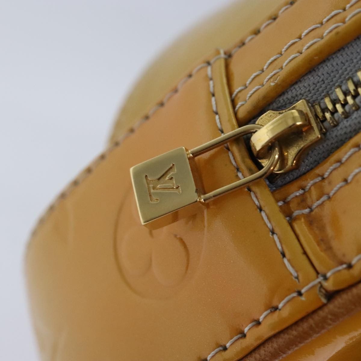 Louis Vuitton Fulton Beige Patent Leather Shoulder Bag (Pre-Owned) Size ONE SIZE - 6 Thumbnail