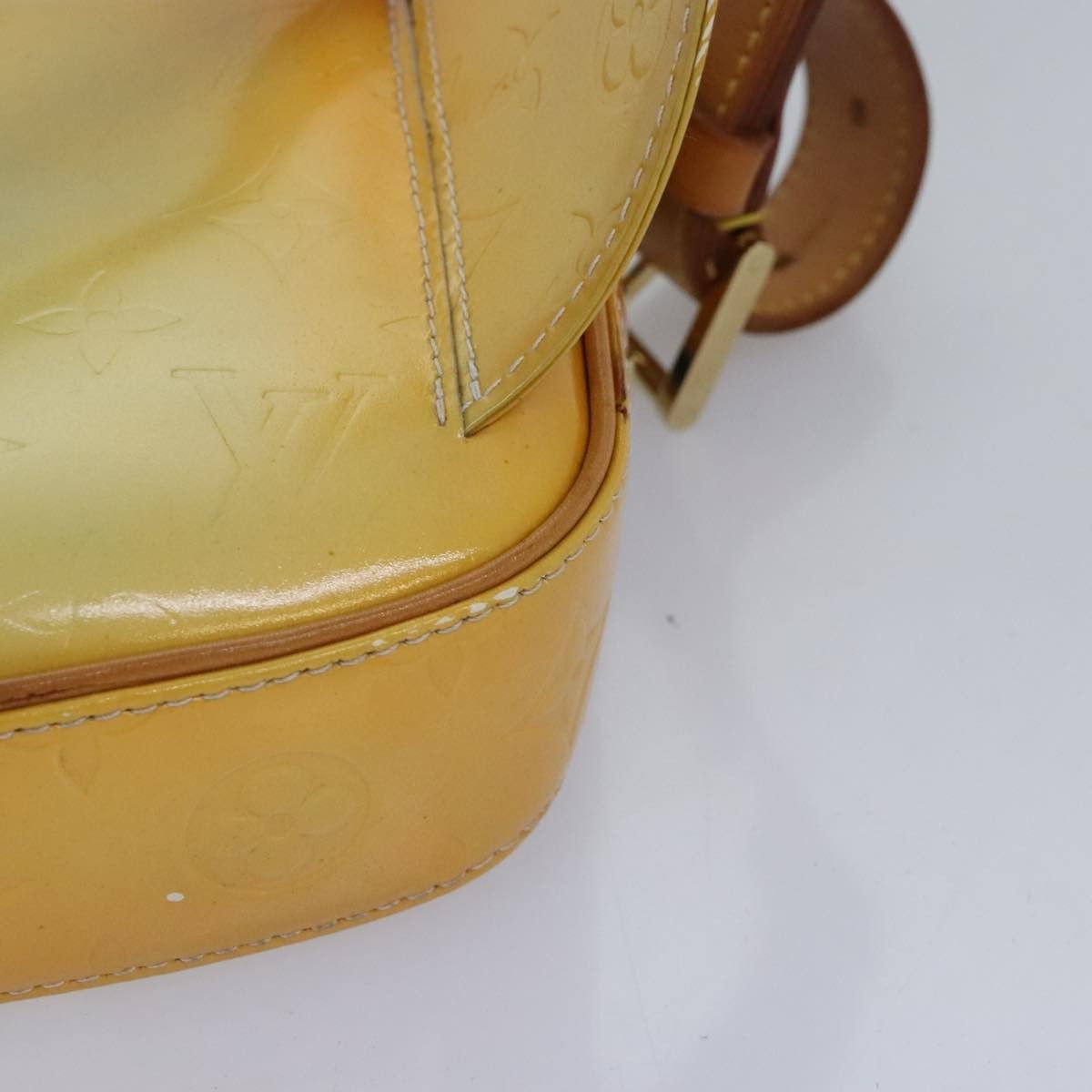 Louis Vuitton Fulton Beige Patent Leather Shoulder Bag (Pre-Owned) Size ONE SIZE - 16 Thumbnail