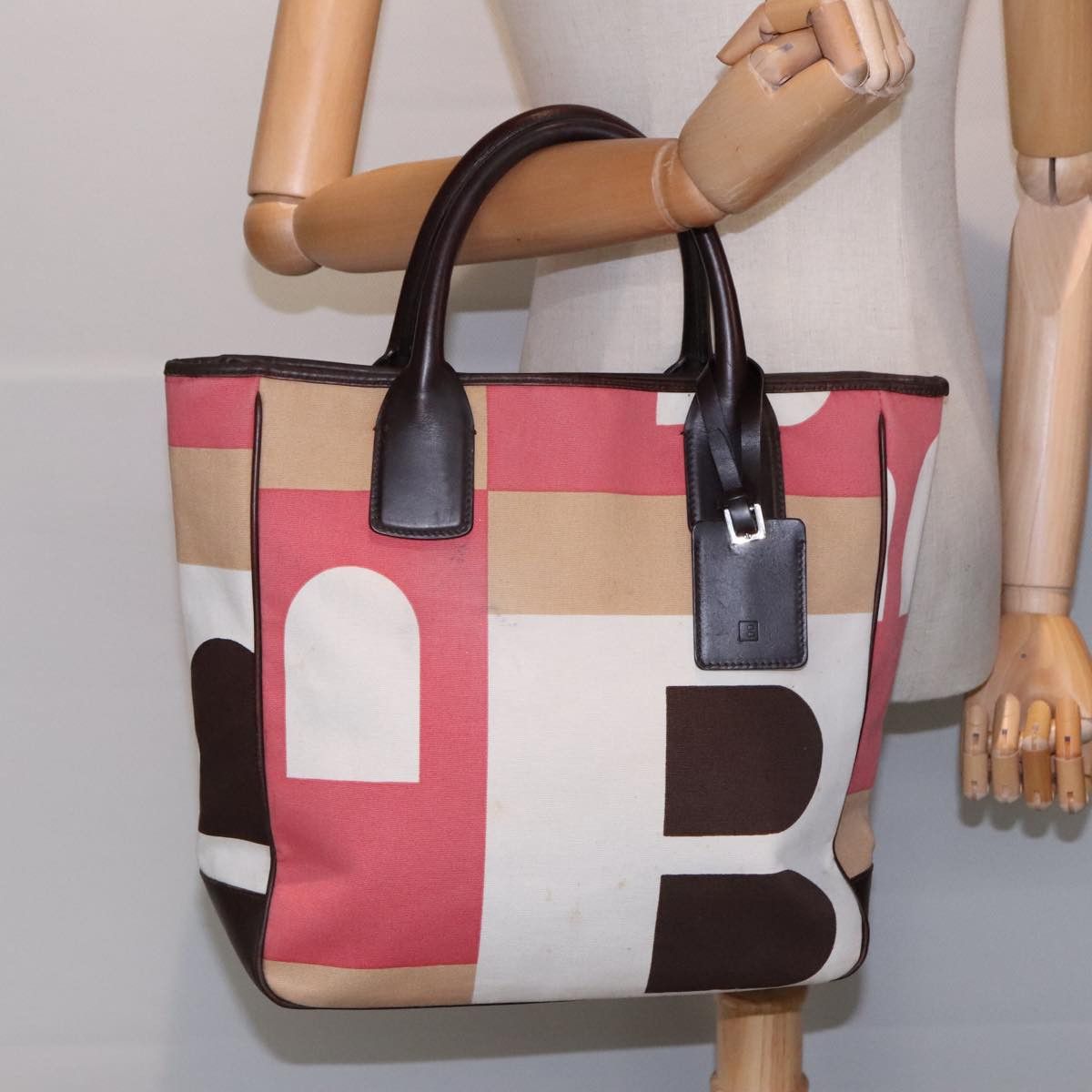 Bally Multicolour Canvas Tote Bag (Pre-Owned) Size ONE SIZE - 13 Thumbnail