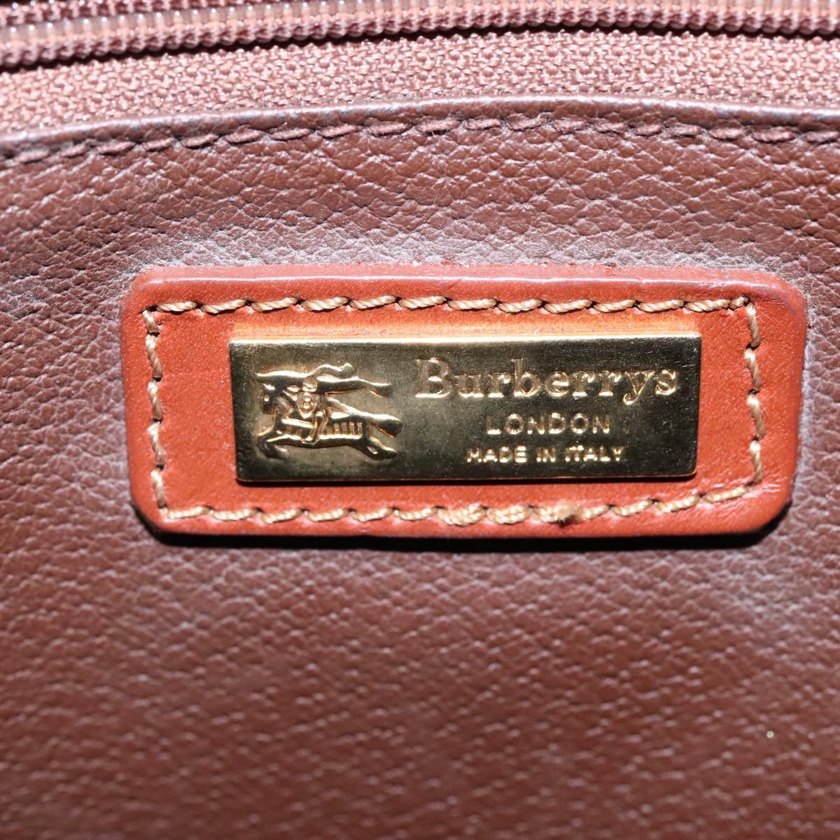 Burberry Nova Check Beige Canvas Handbag (Pre-Owned) Size ONE SIZE - 13 Thumbnail