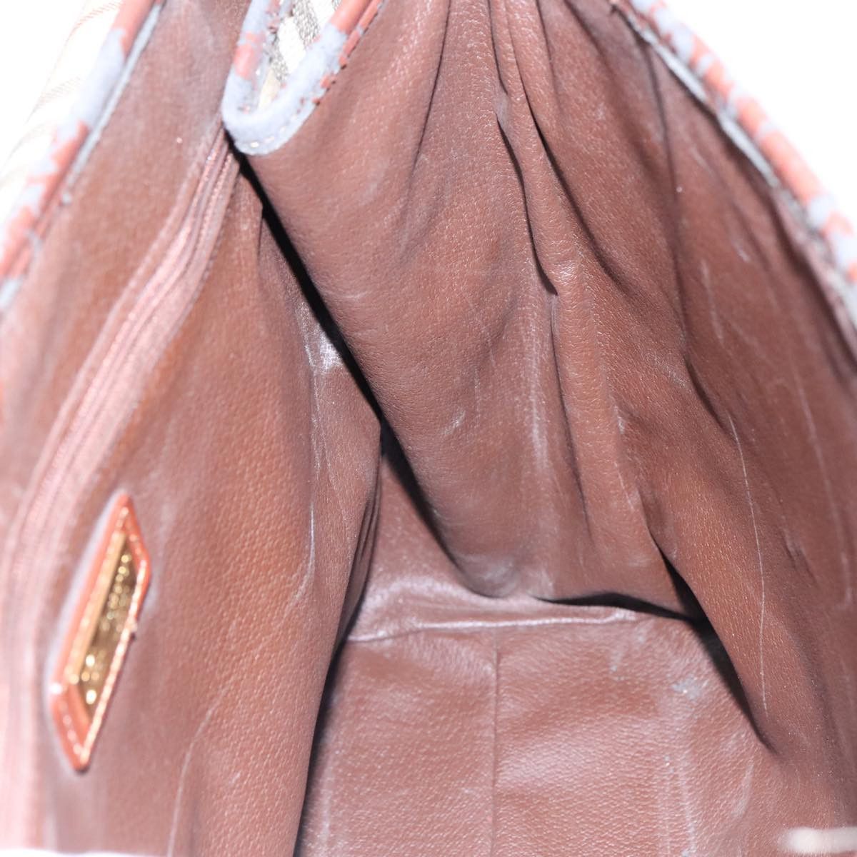 Burberry Nova Check Beige Canvas Handbag (Pre-Owned) Size ONE SIZE - 19 Thumbnail