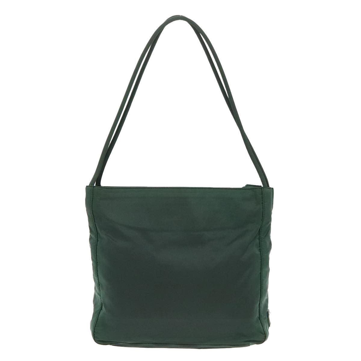 PRADA Tote Bag Nylon Green Auth bs19096 - Main Image