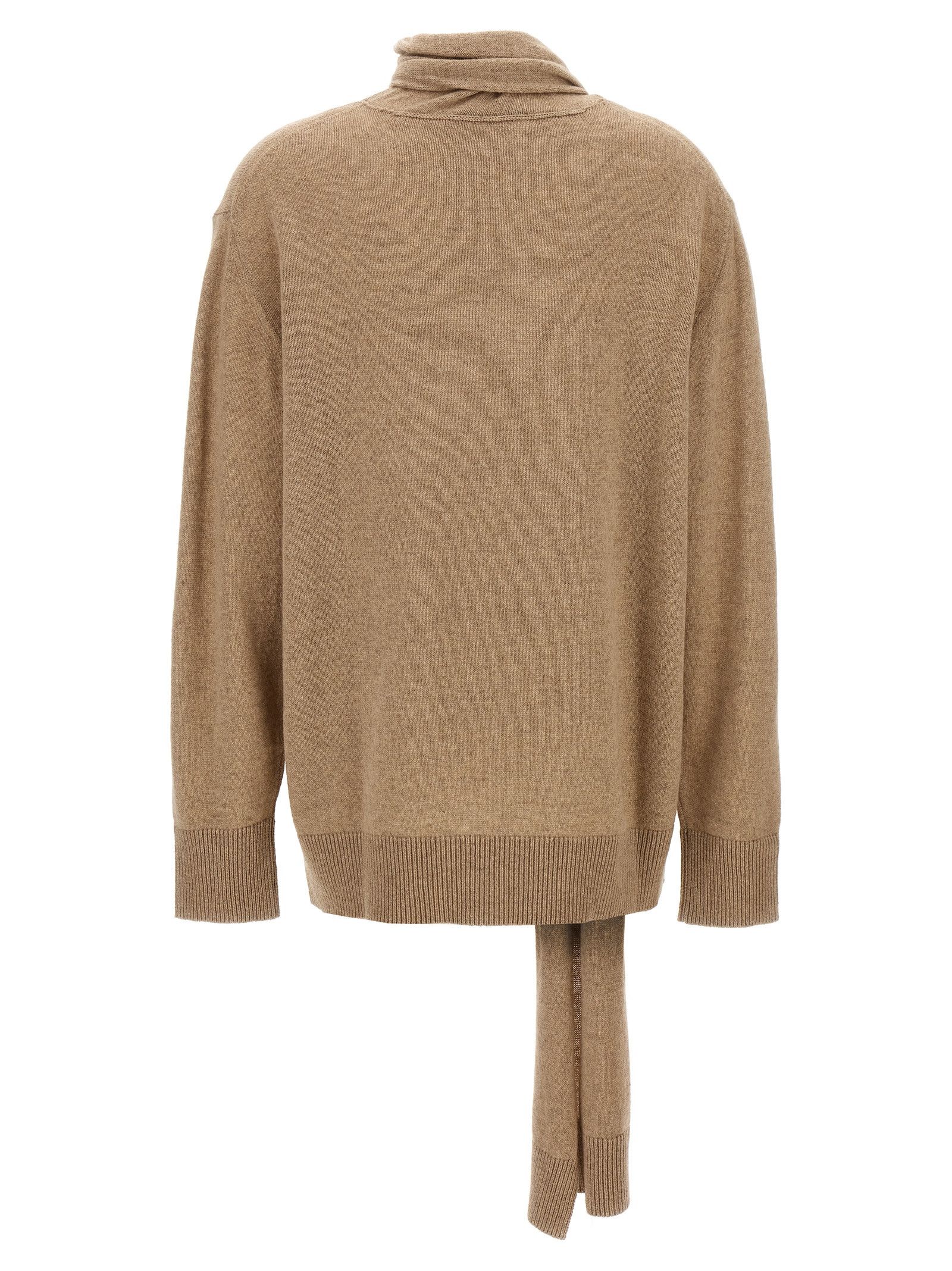 Stella McCartney Scarf Detail Sweater Size L / US 10 / IT 46 - 2 Thumbnail