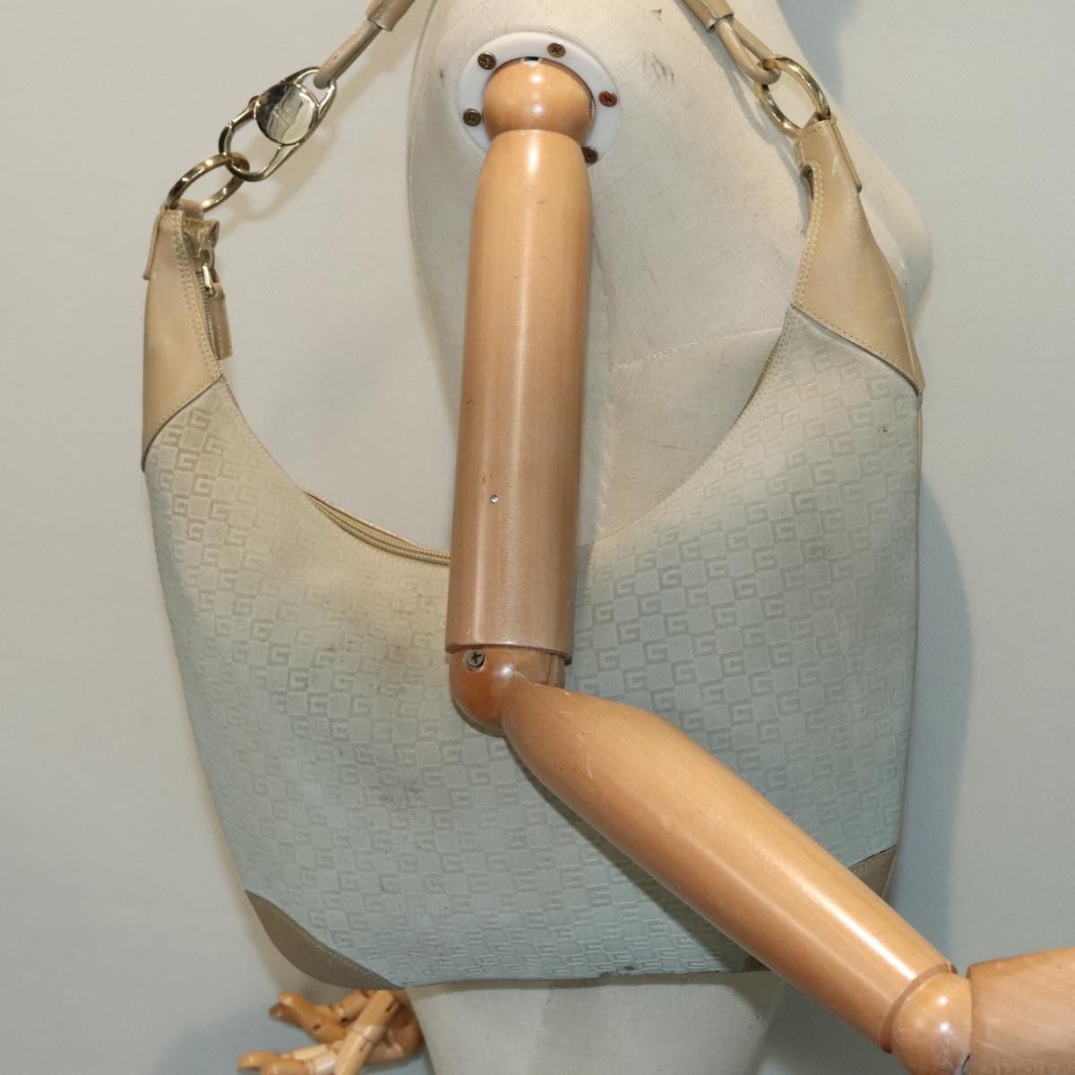 Gucci Beige Leather Shoulder Bag (Pre-Owned) Size ONE SIZE - 11 Thumbnail