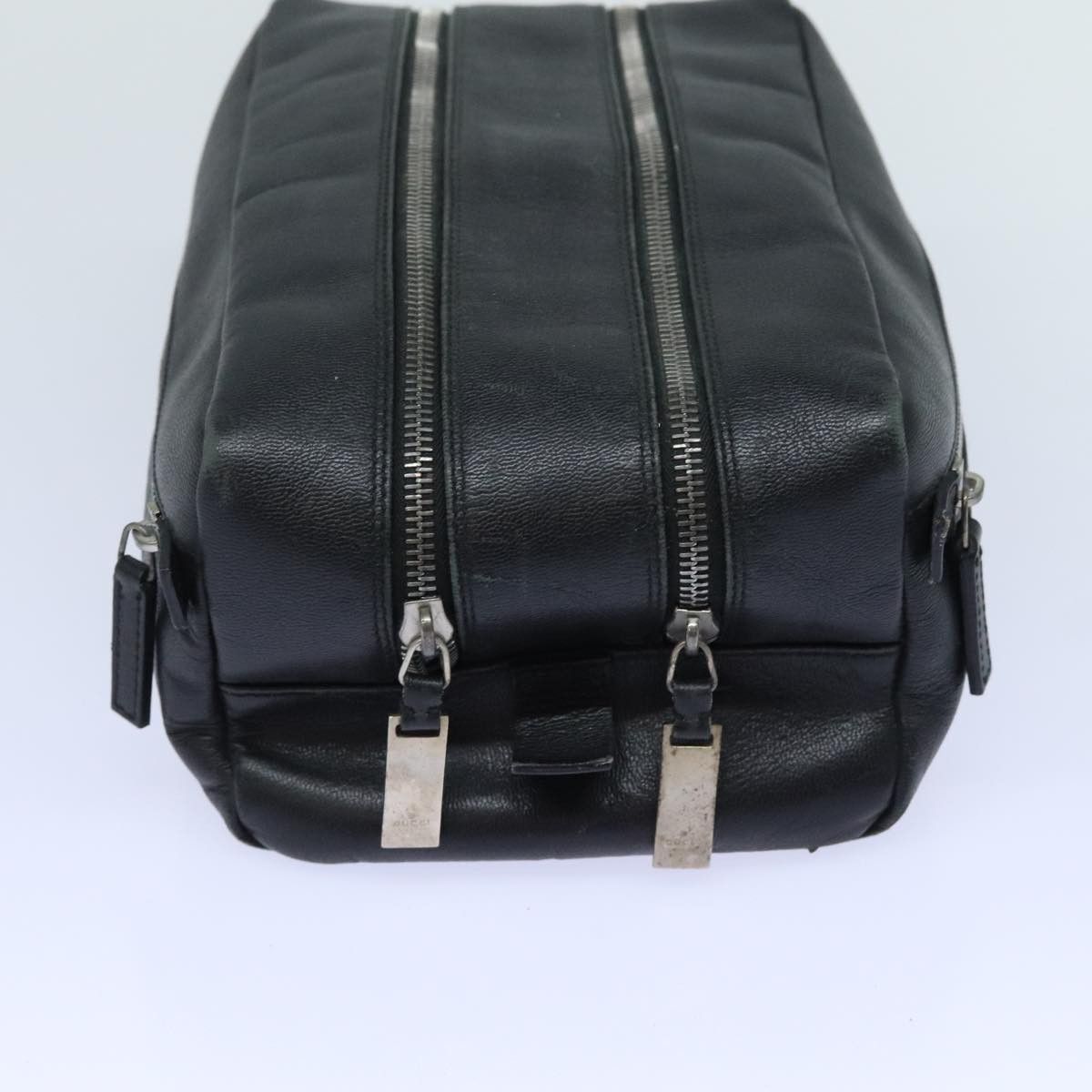 Gucci -- Black Leather Clutch Bag (Pre-Owned) Size ONE SIZE - 4 Thumbnail