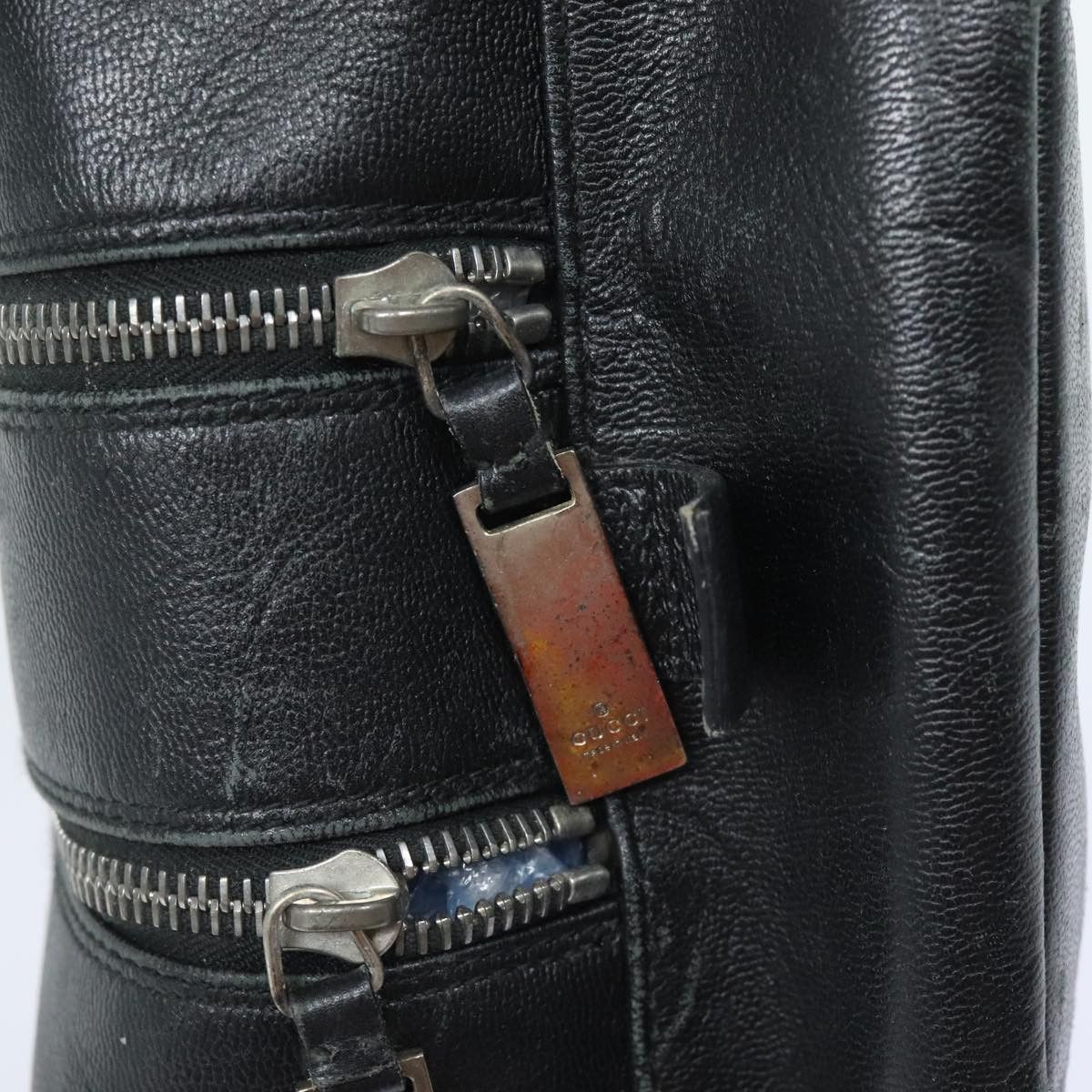 Gucci -- Black Leather Clutch Bag (Pre-Owned) Size ONE SIZE - 15 Thumbnail