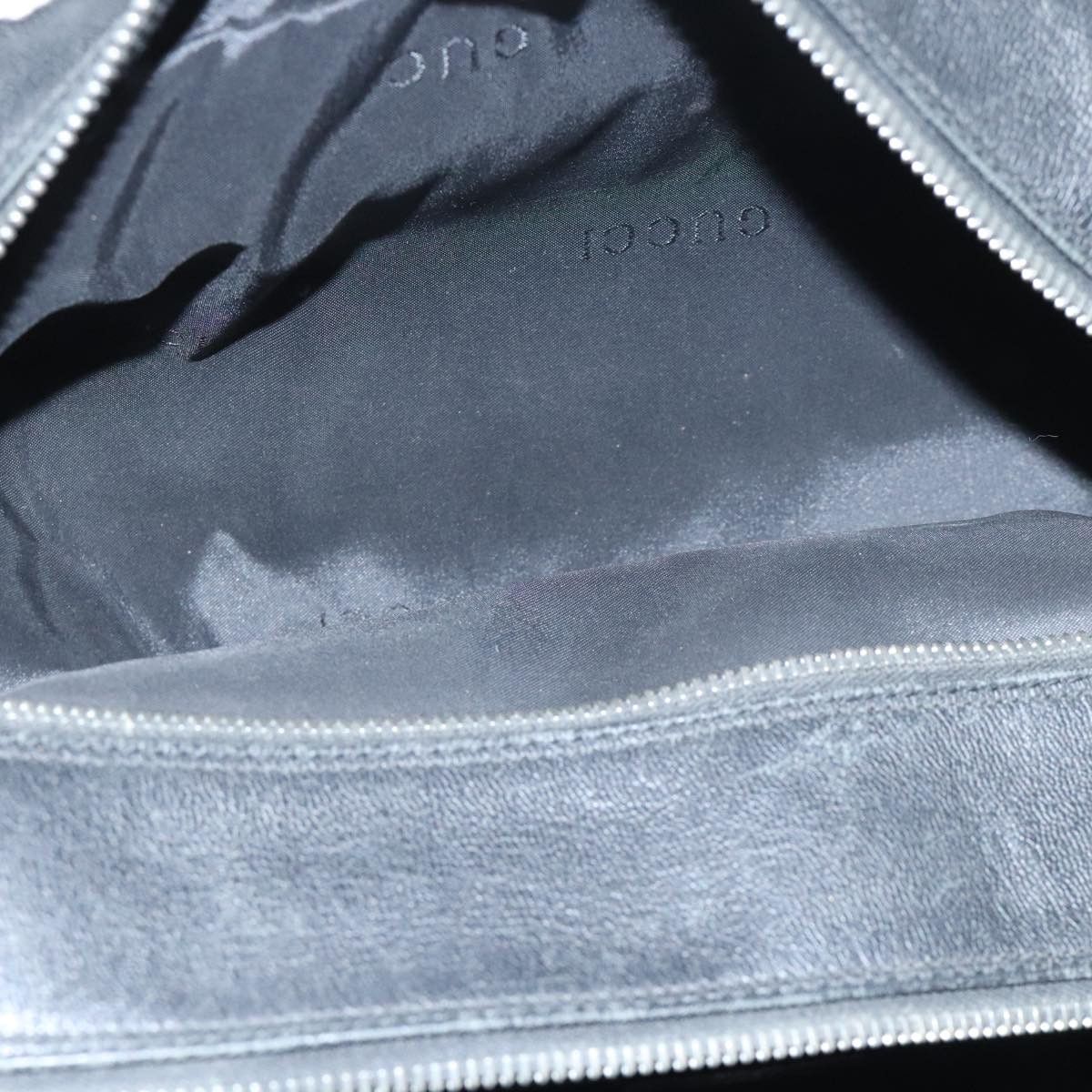 Gucci -- Black Leather Clutch Bag (Pre-Owned) Size ONE SIZE - 16 Thumbnail