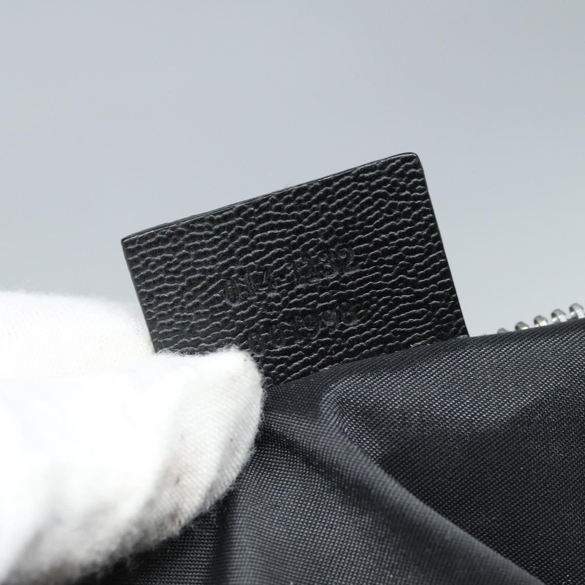 Gucci -- Black Leather Clutch Bag (Pre-Owned) Size ONE SIZE - 9 Thumbnail