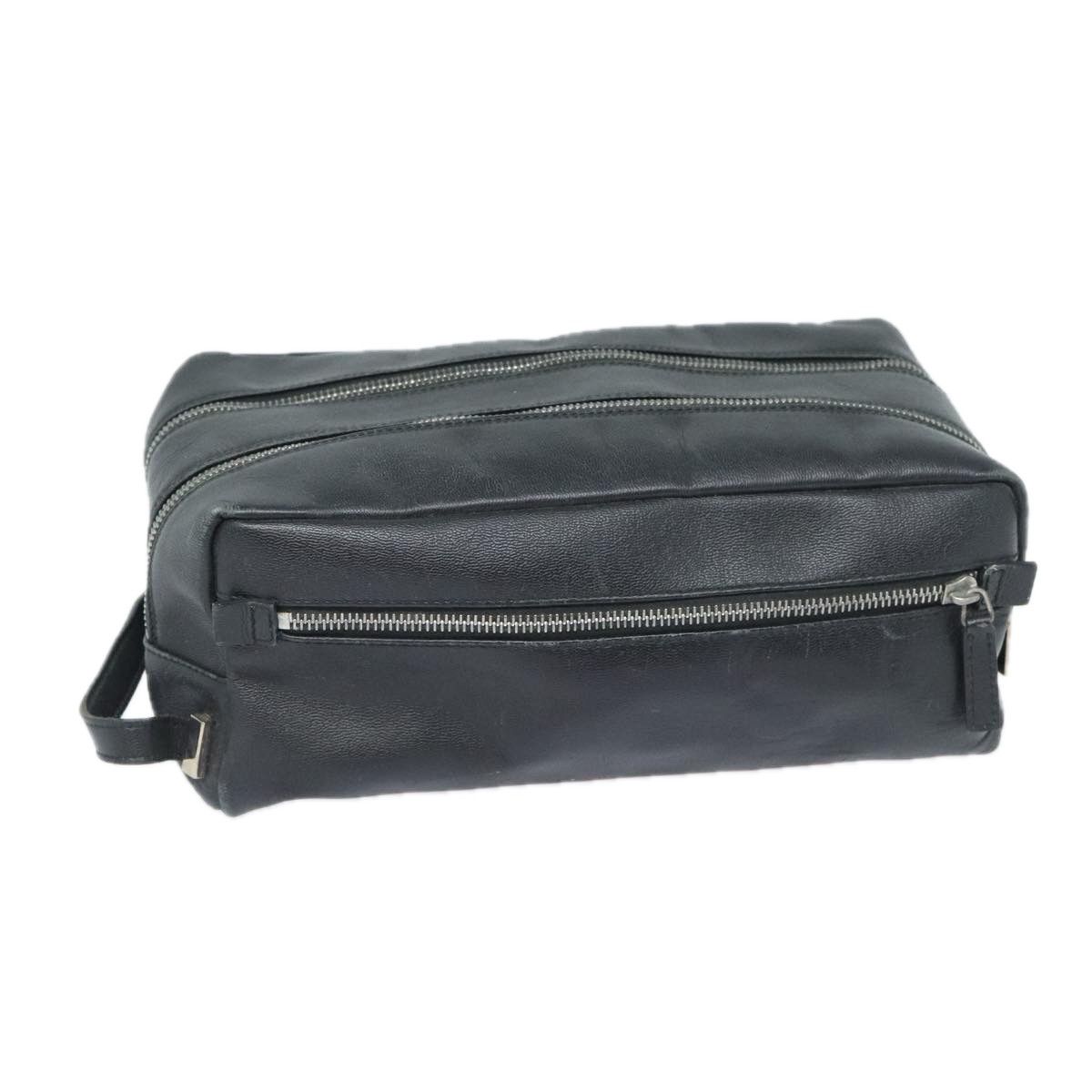 Gucci -- Black Leather Clutch Bag (Pre-Owned) Size ONE SIZE - 2 Thumbnail