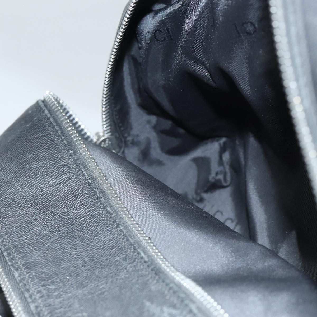 Gucci -- Black Leather Clutch Bag (Pre-Owned) Size ONE SIZE - 18 Thumbnail