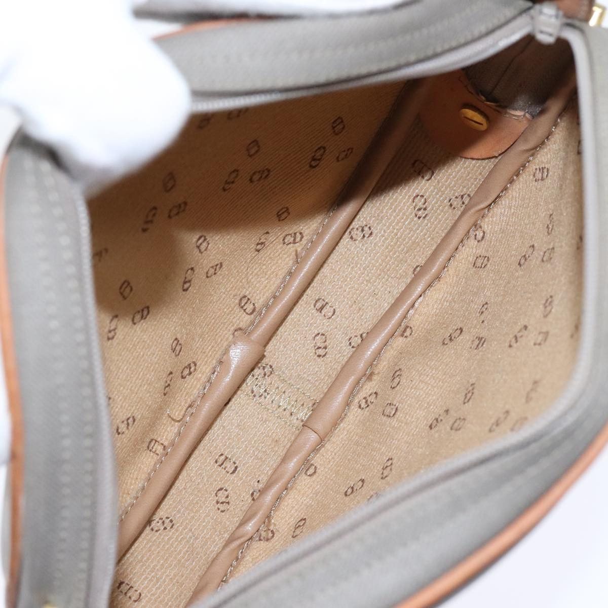 Dior Grey Canvas Shoulder Bag (Pre-Owned) Size ONE SIZE - 11 Thumbnail