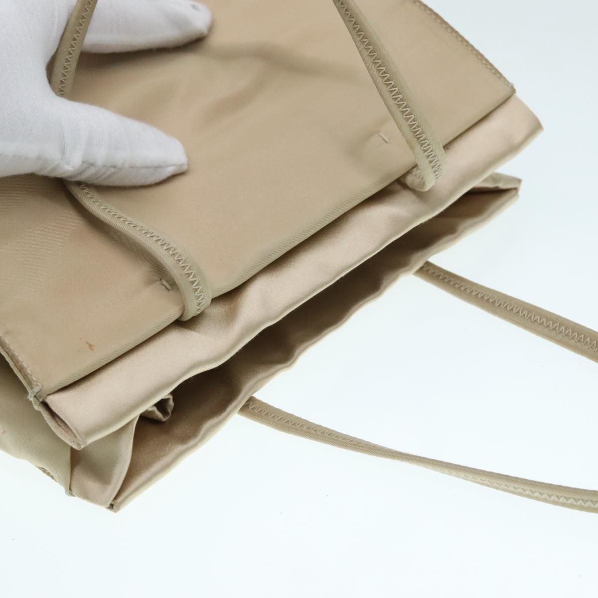 Prada Re-Nylon Beige Synthetic Handbag (Pre-Owned) Size ONE SIZE - 15 Thumbnail