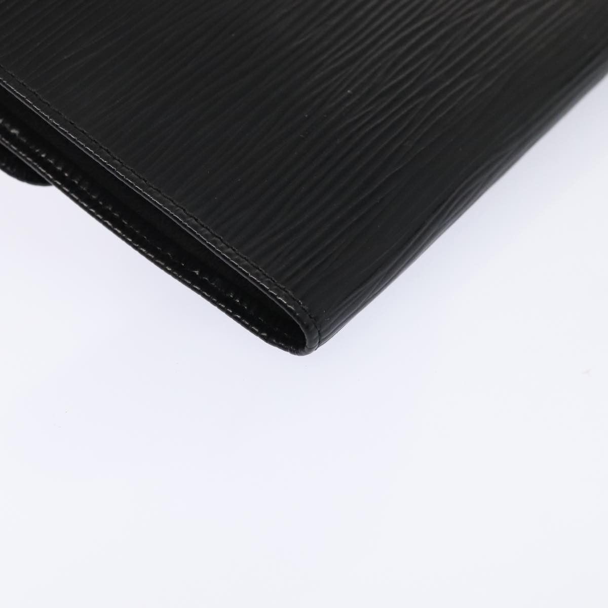 Louis Vuitton Rouleau Black Leather Clutch Bag (Pre-Owned) Size ONE SIZE - 8 Thumbnail
