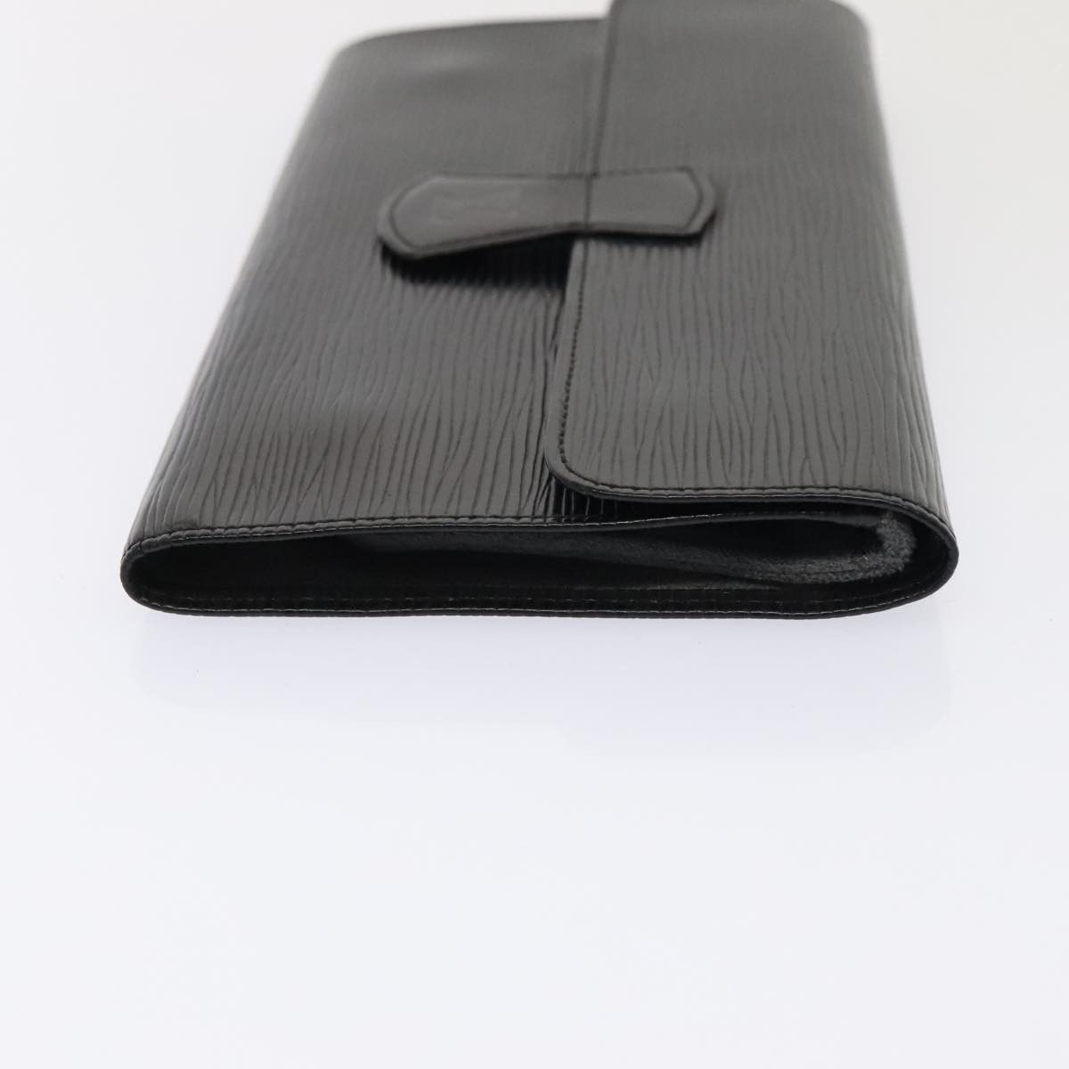 Louis Vuitton Rouleau Black Leather Clutch Bag (Pre-Owned) Size ONE SIZE - 3 Thumbnail