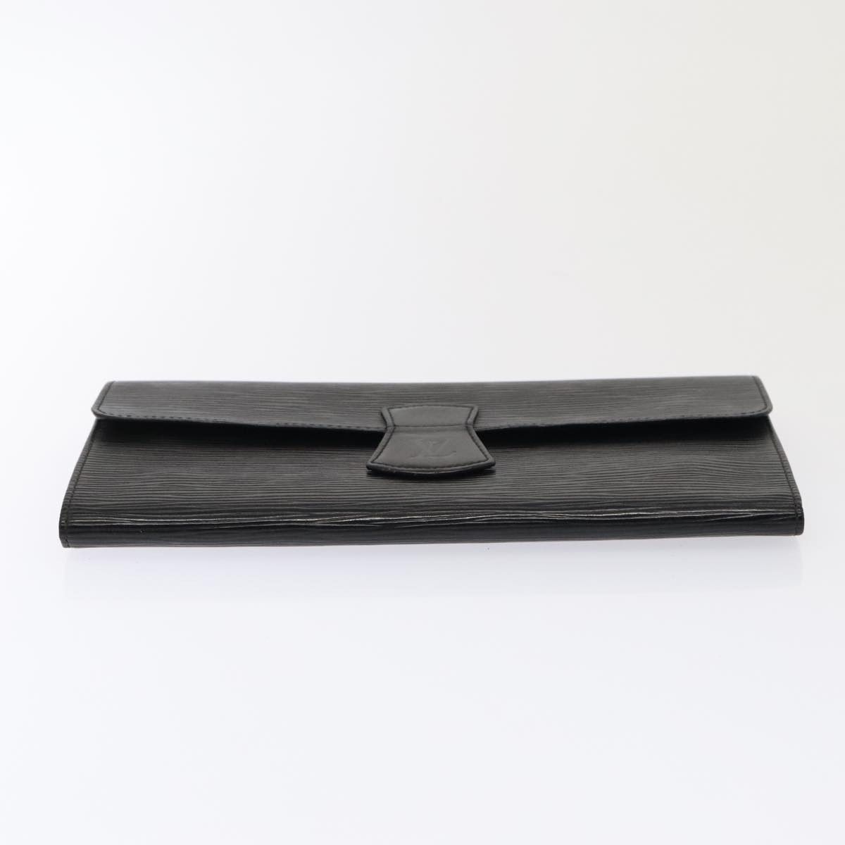 Louis Vuitton Rouleau Black Leather Clutch Bag (Pre-Owned) Size ONE SIZE - 14 Thumbnail
