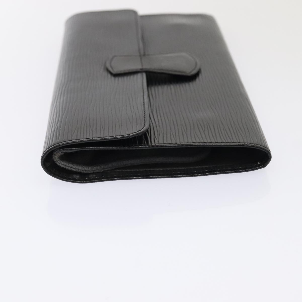 Louis Vuitton Rouleau Black Leather Clutch Bag (Pre-Owned) Size ONE SIZE - 4 Thumbnail