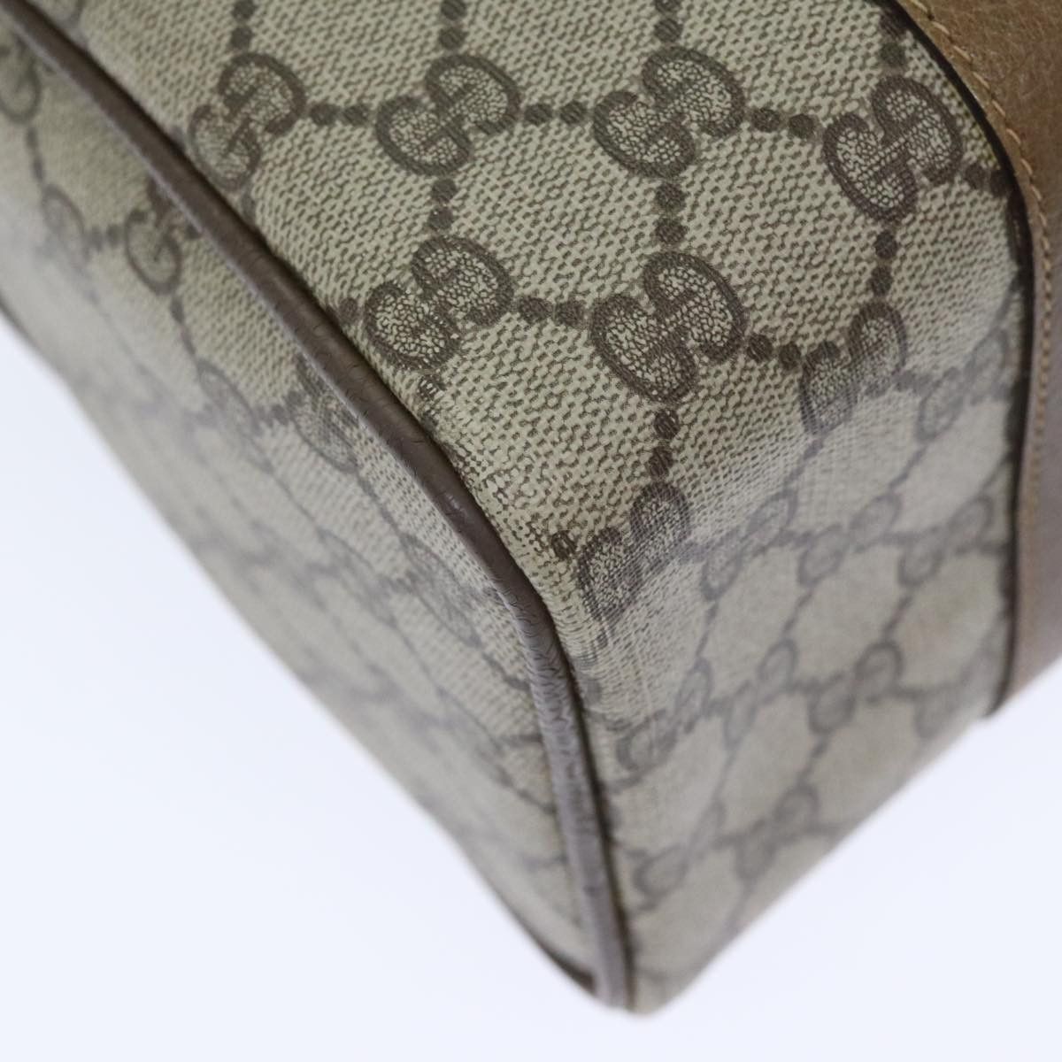 Gucci Gg Canvas Beige Canvas Handbag (Pre-Owned) Size ONE SIZE - 9 Thumbnail