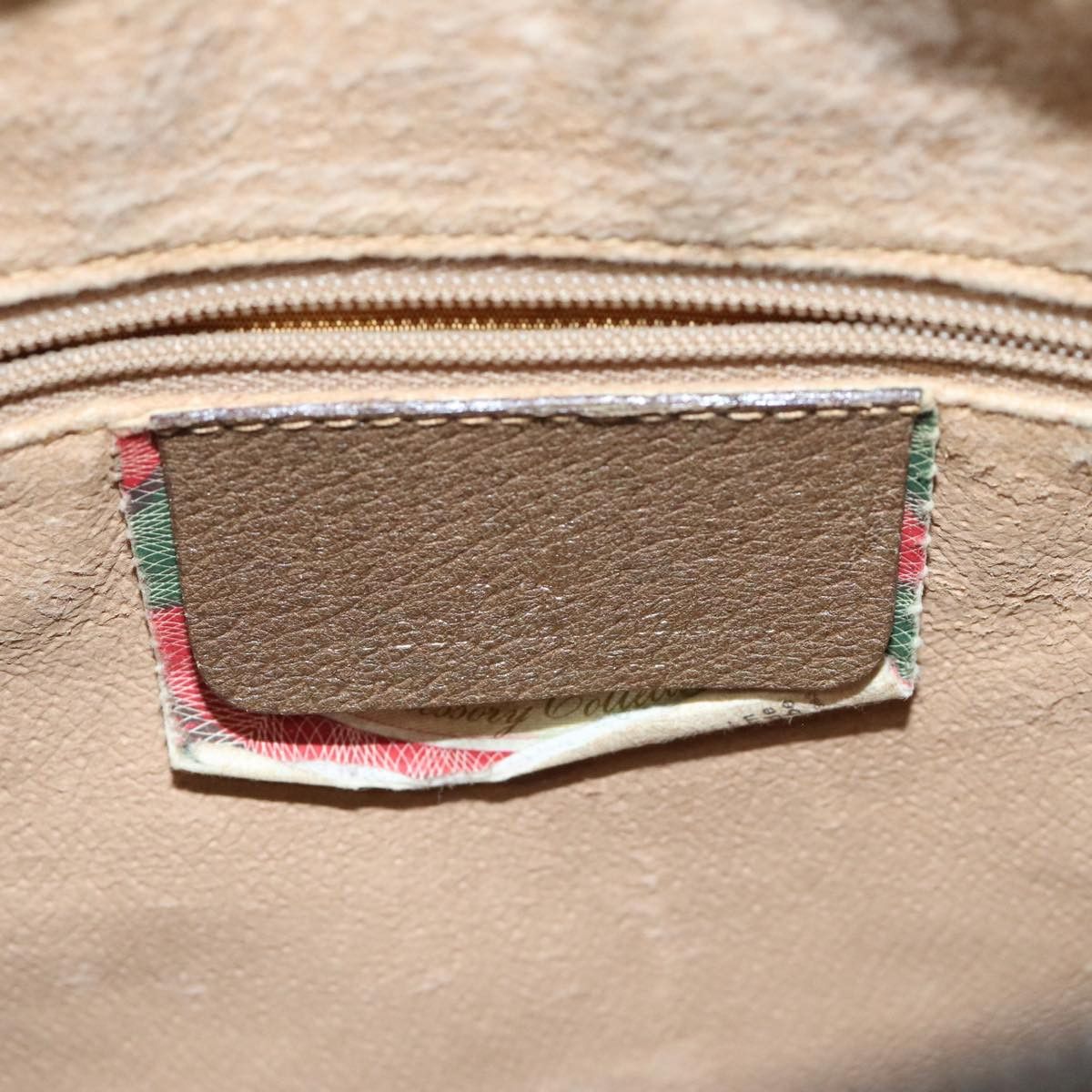 Gucci Gg Canvas Beige Canvas Handbag (Pre-Owned) Size ONE SIZE - 13 Thumbnail