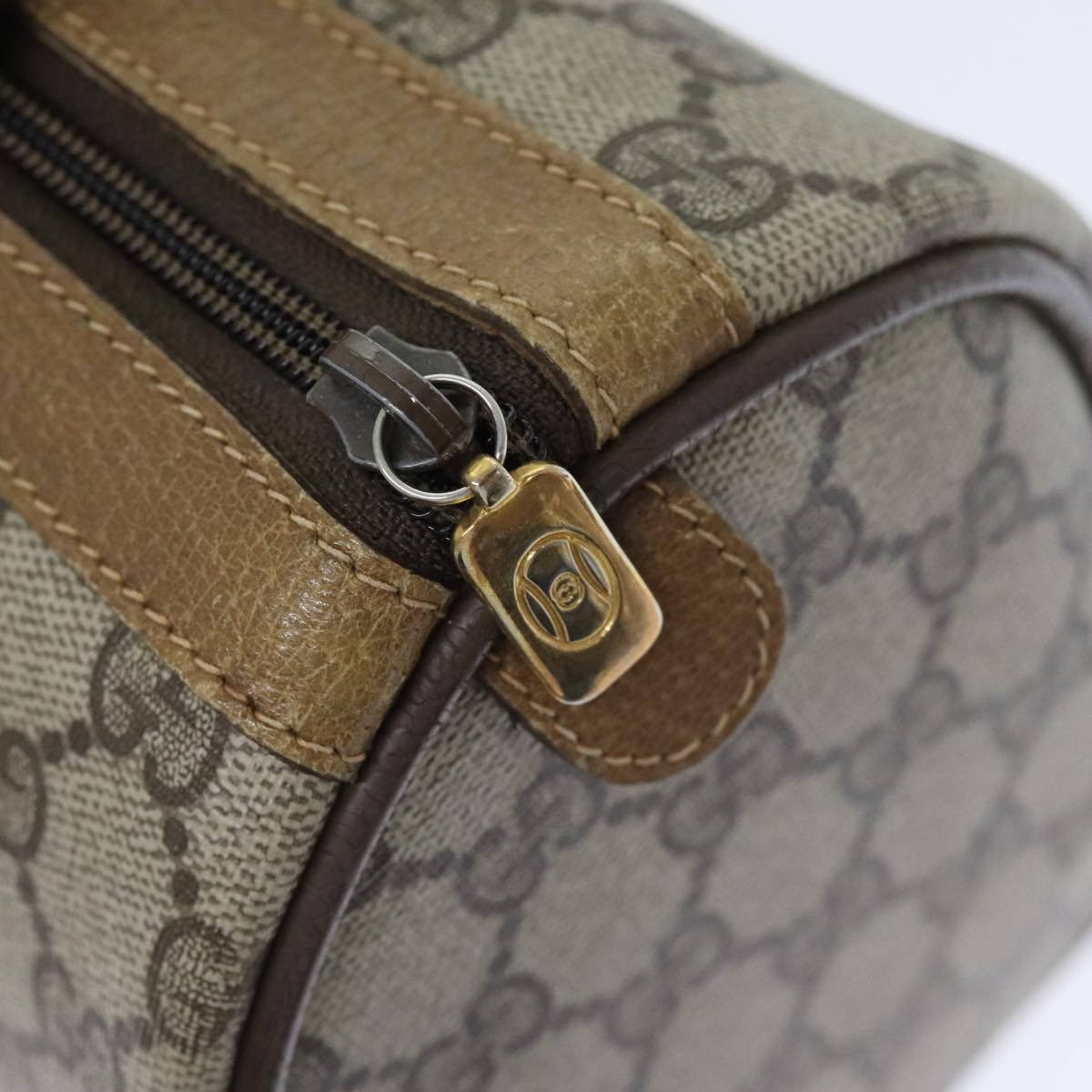 Gucci Gg Canvas Beige Canvas Handbag (Pre-Owned) Size ONE SIZE - 20 Thumbnail