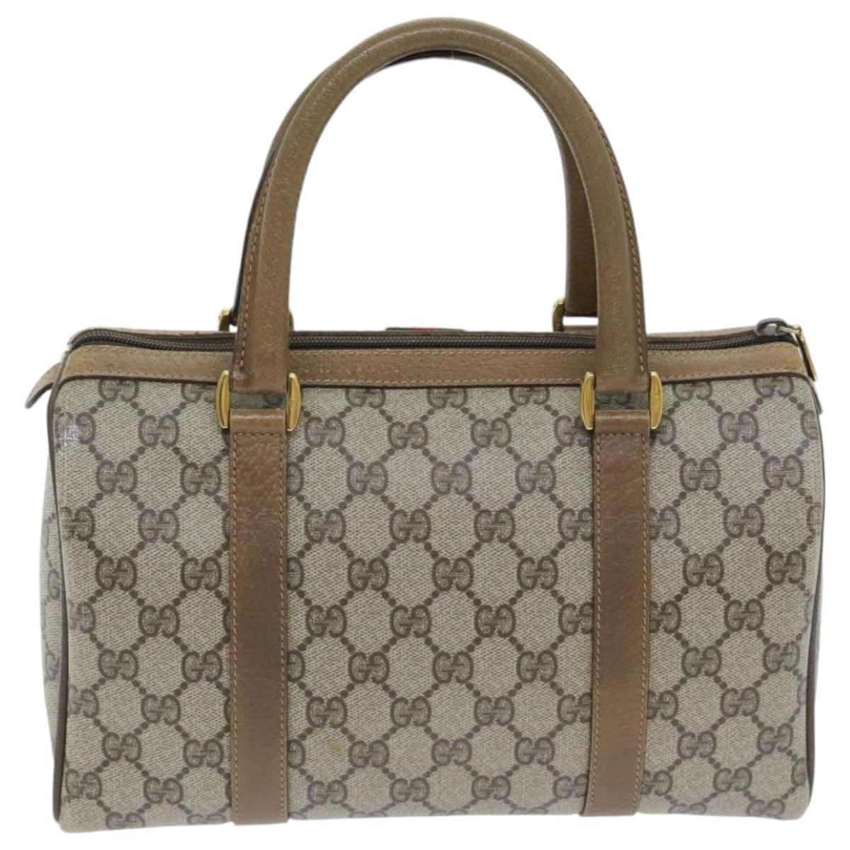 Gucci Gg Canvas Beige Canvas Handbag (Pre-Owned) Size ONE SIZE - 2 Thumbnail