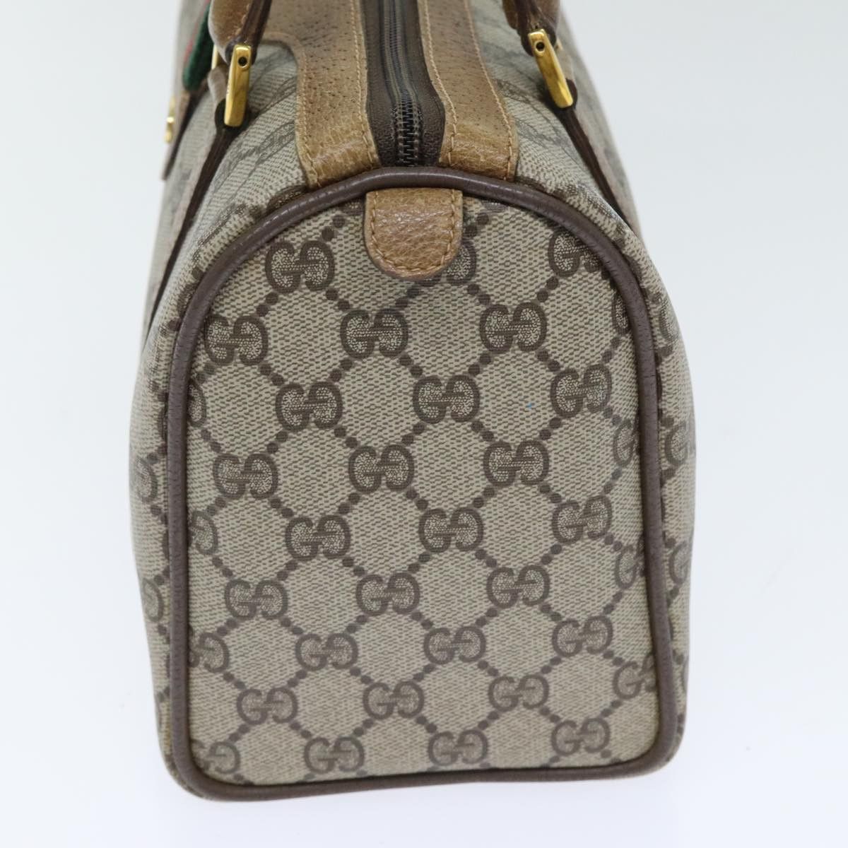 Gucci Gg Canvas Beige Canvas Handbag (Pre-Owned) Size ONE SIZE - 4 Thumbnail