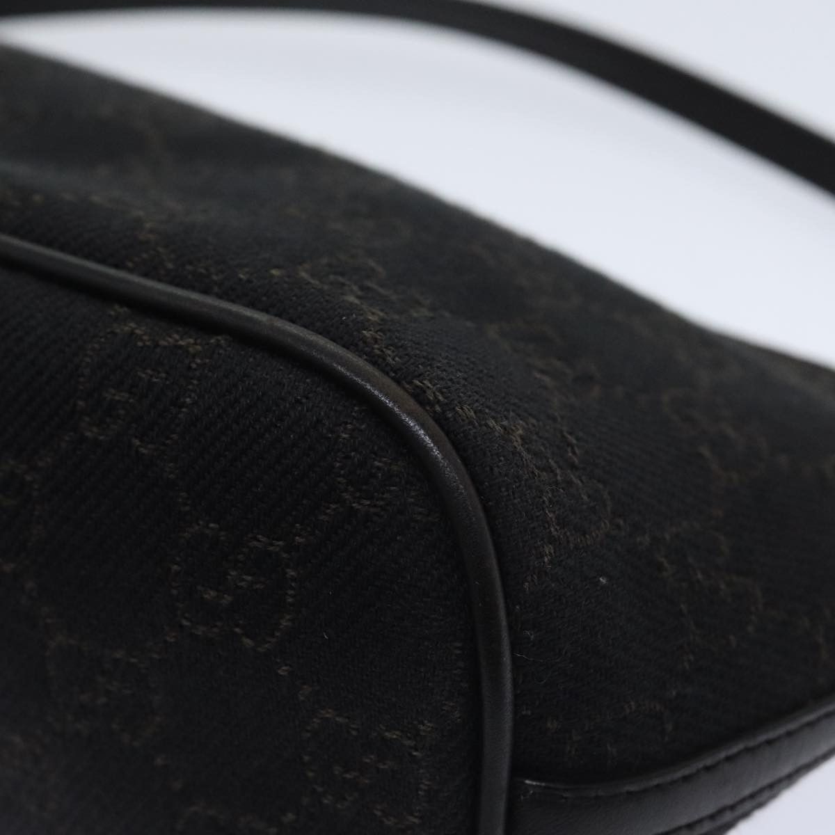 Gucci Baguette Black Canvas Clutch Bag (Pre-Owned) Size ONE SIZE - 7 Thumbnail