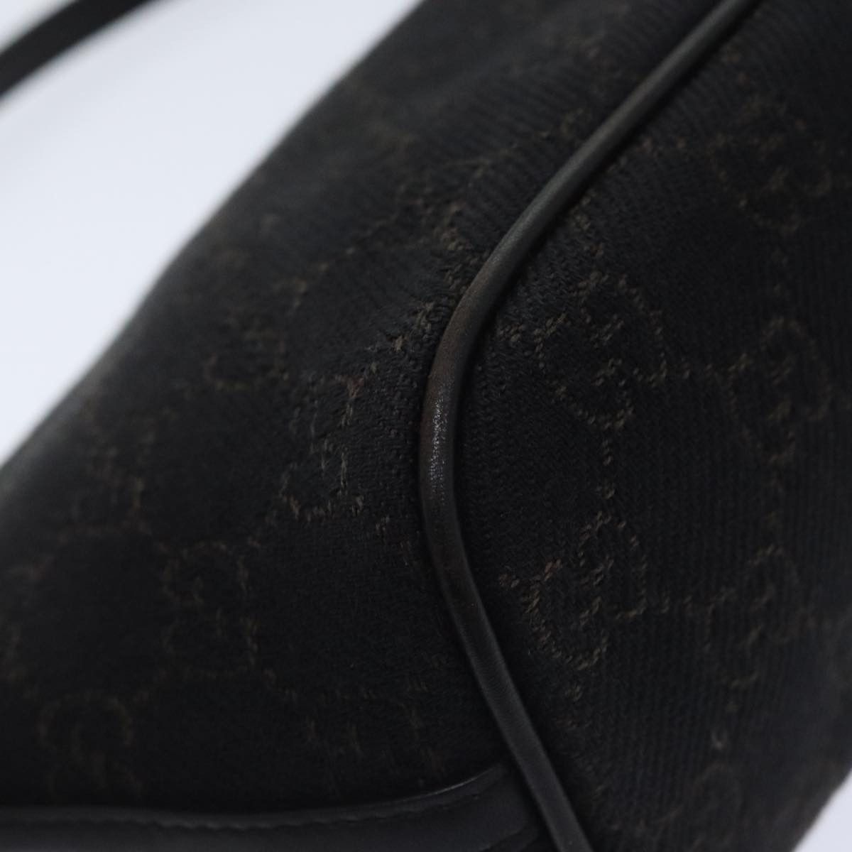 Gucci Baguette Black Canvas Clutch Bag (Pre-Owned) Size ONE SIZE - 8 Thumbnail