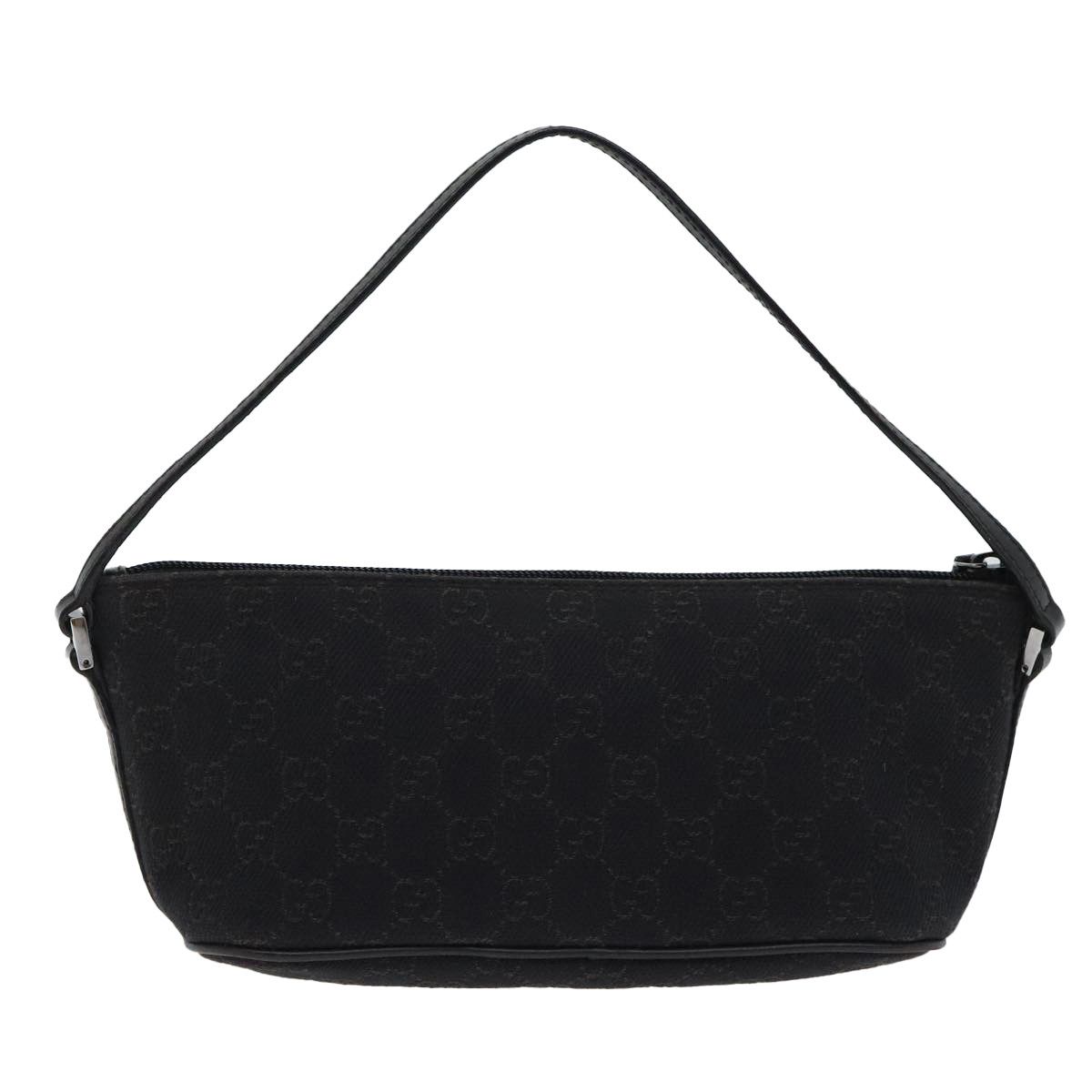 Gucci Baguette Black Canvas Clutch Bag (Pre-Owned) Size ONE SIZE - 2 Thumbnail